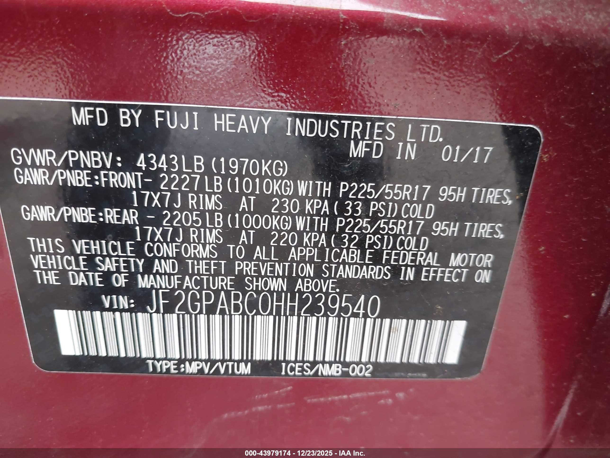 SUBARU CROSSTREK image 9