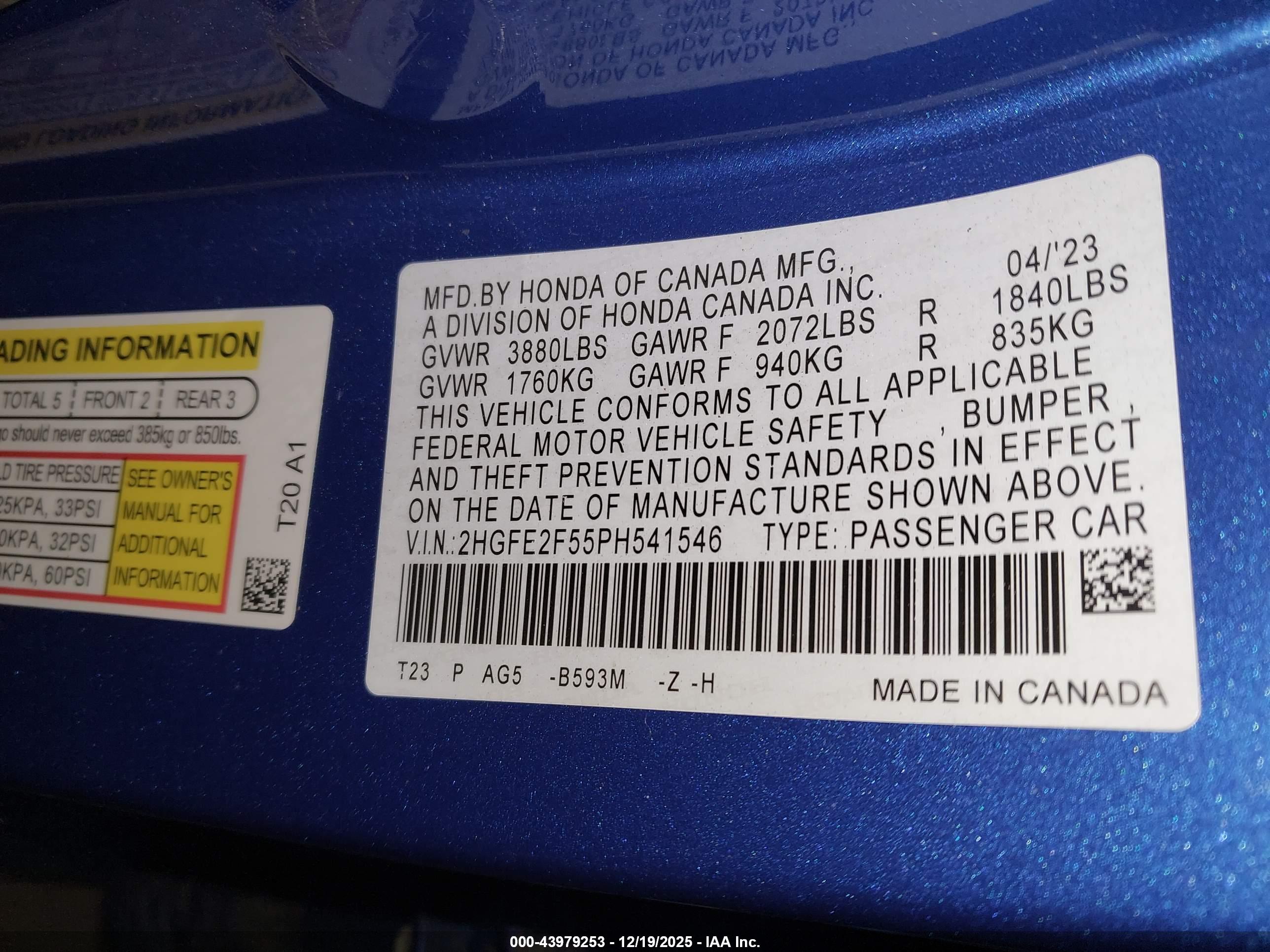 HONDA CIVIC image 9