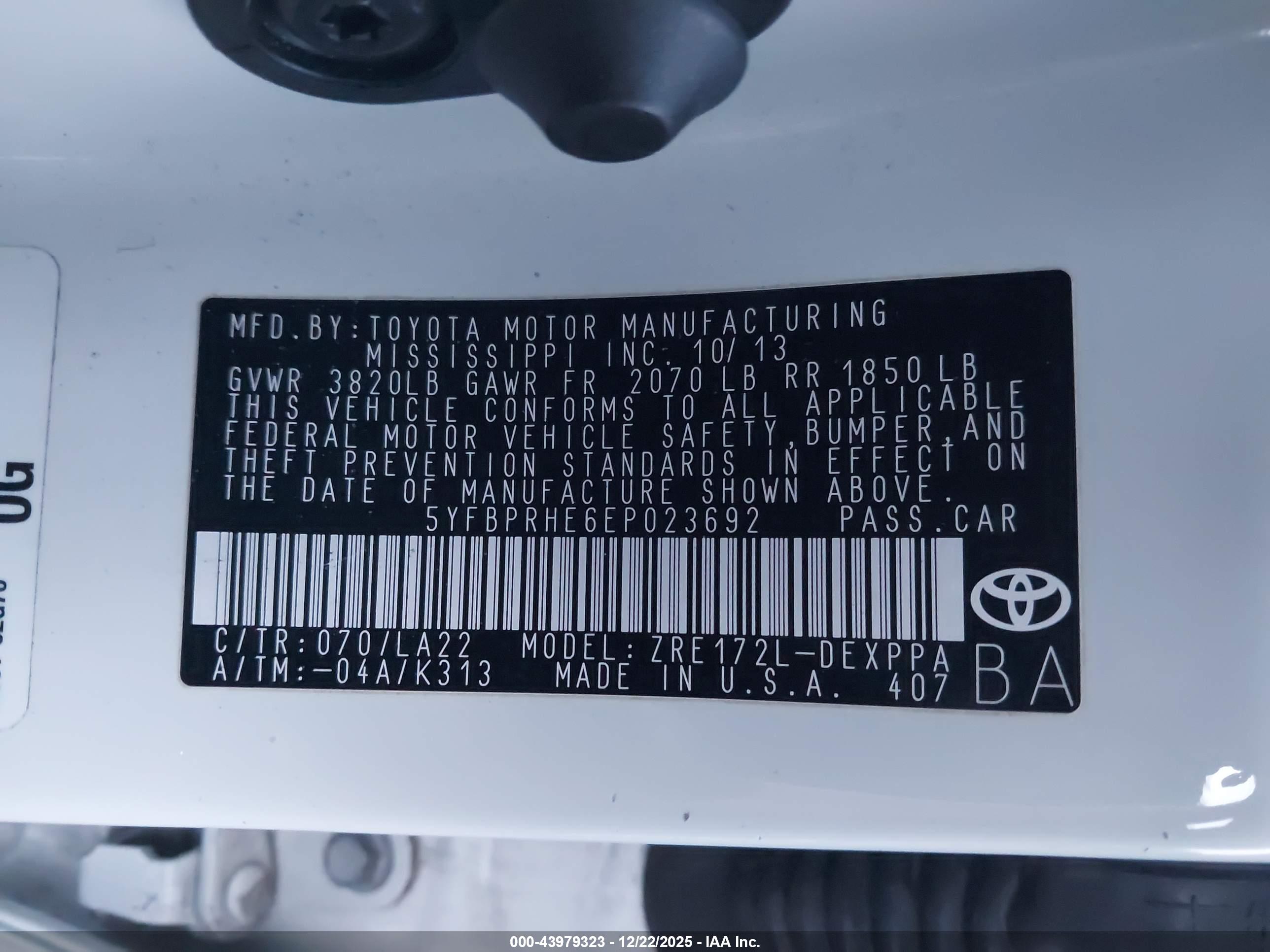TOYOTA COROLLA image 9