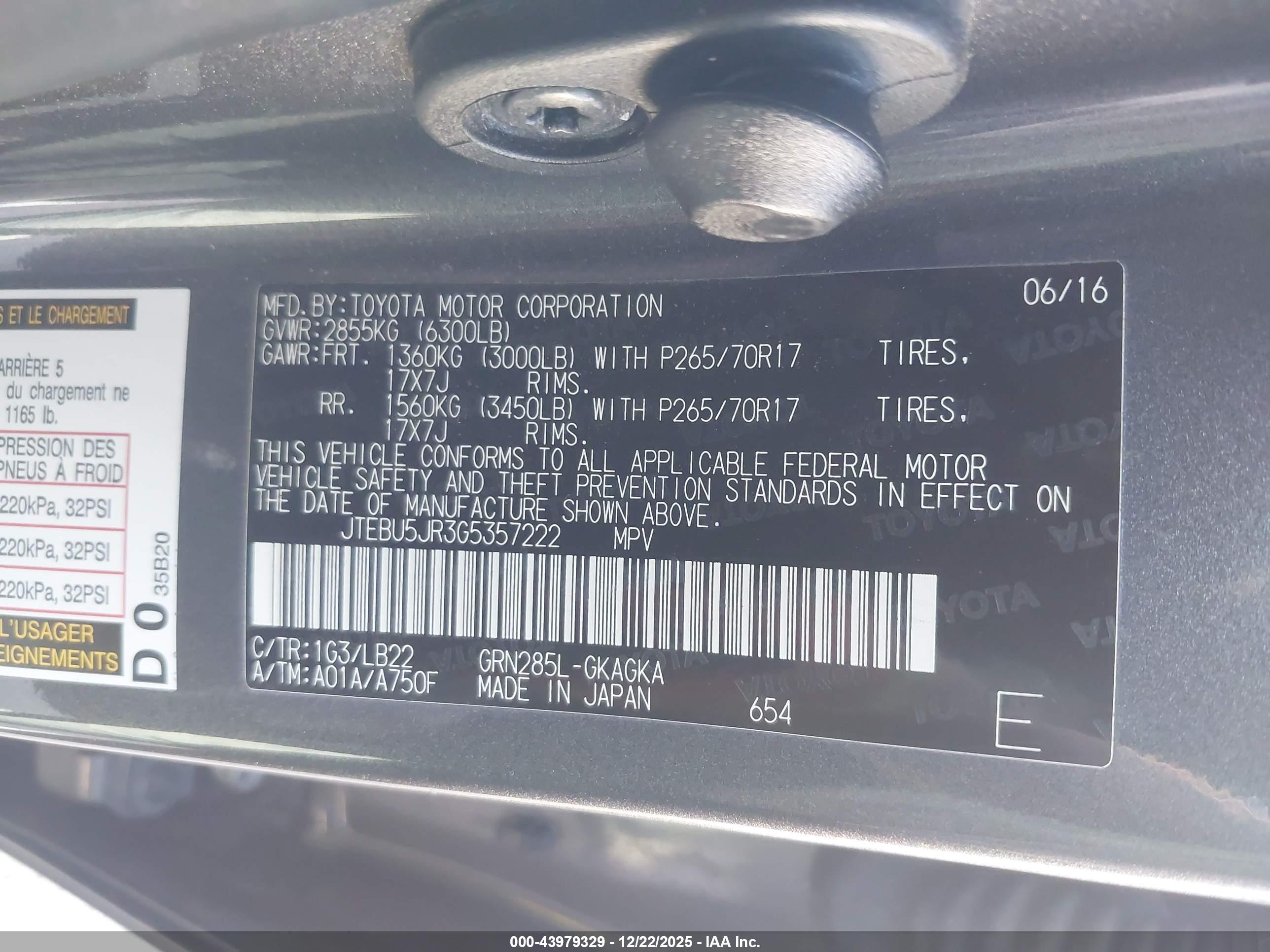 TOYOTA 4RUNNER image 9