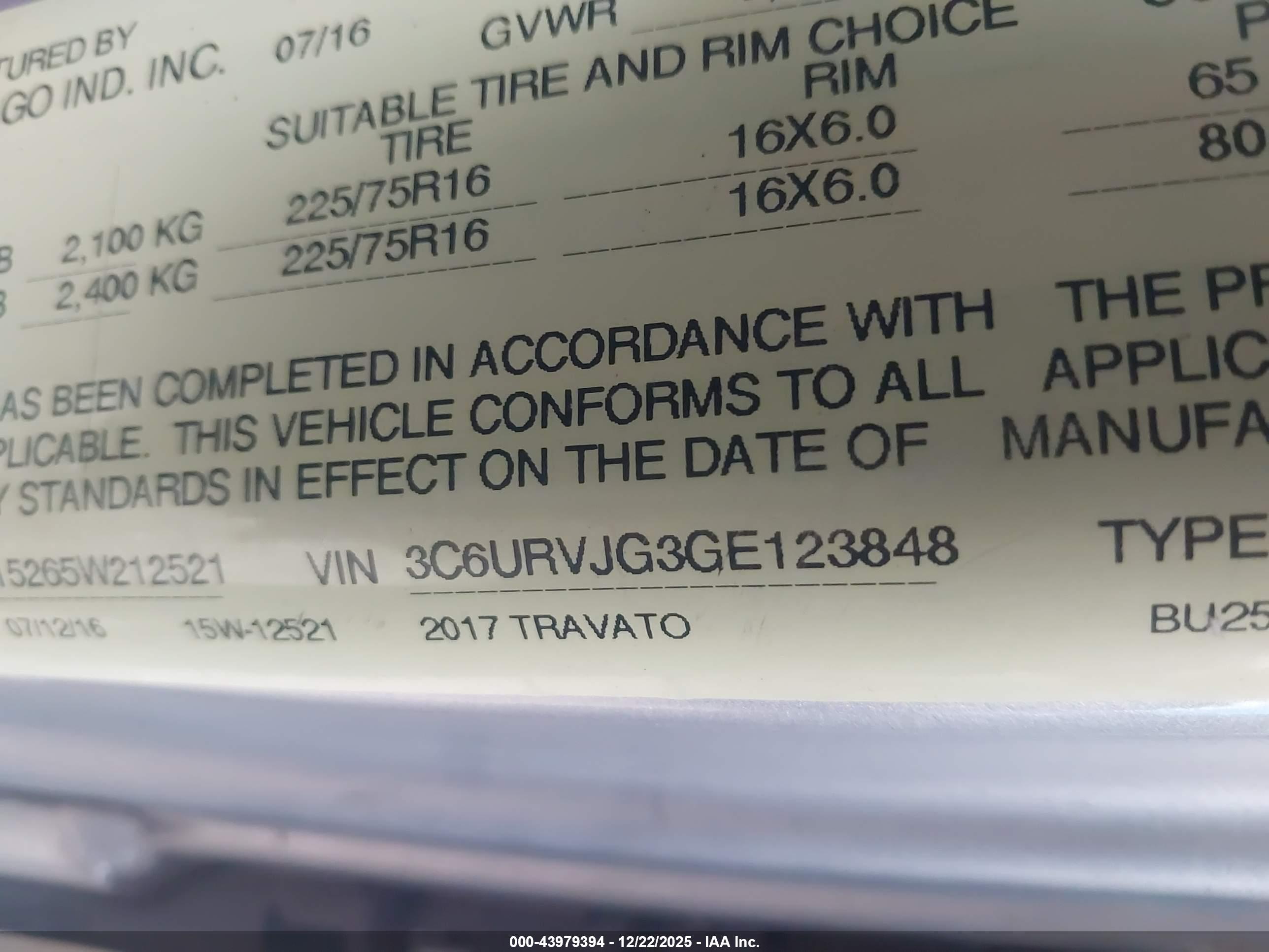 WINNEBAGO TRAVATO image 9