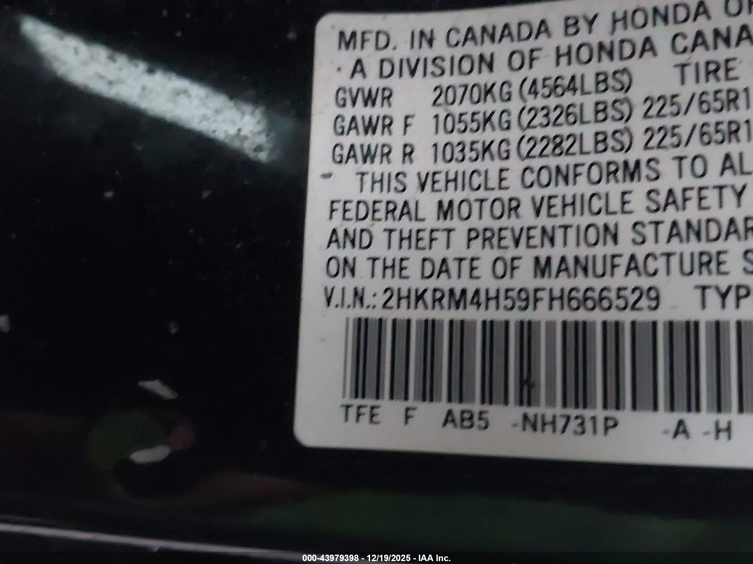 HONDA CR-V image 9