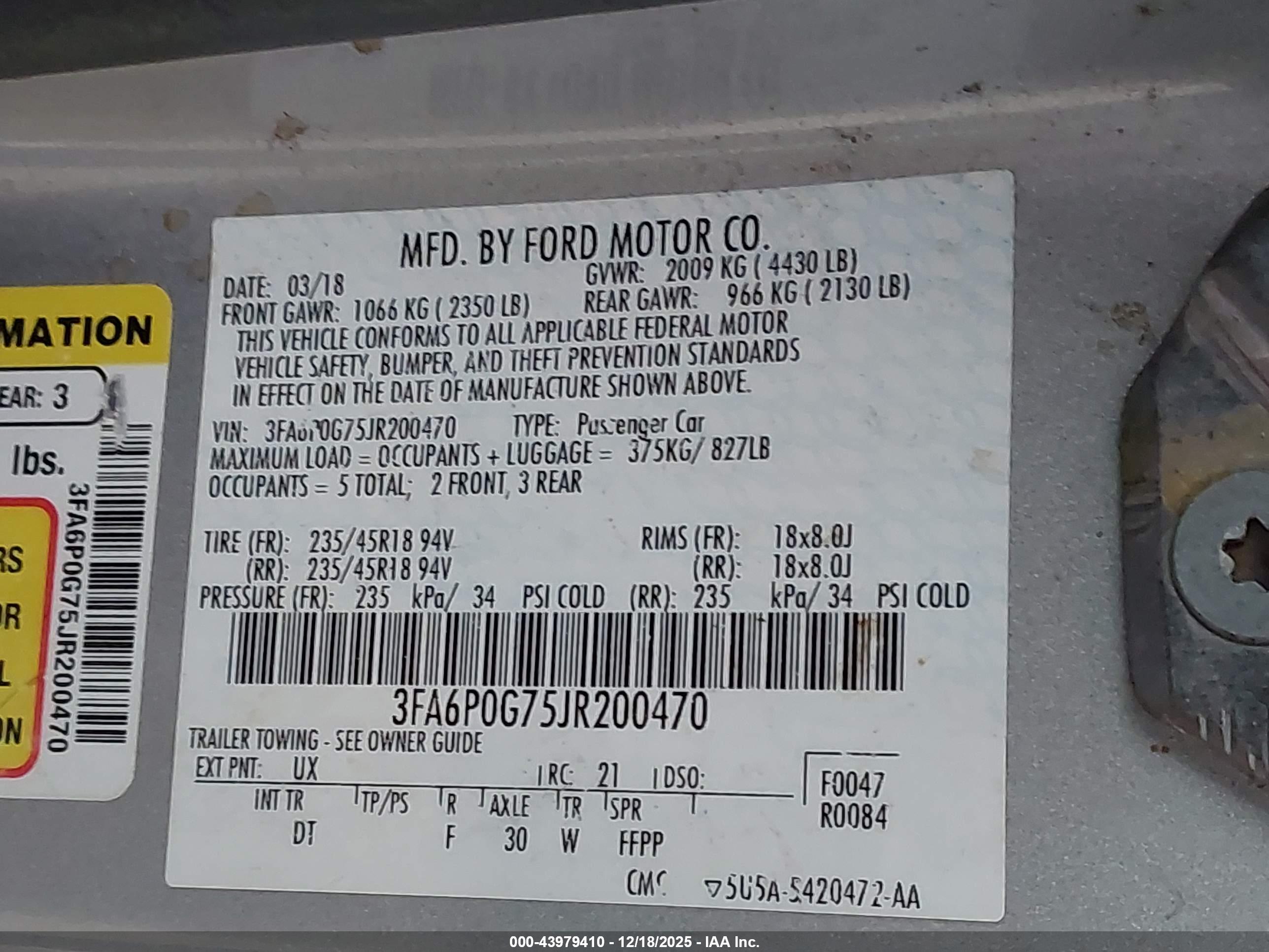 FORD FUSION image 9