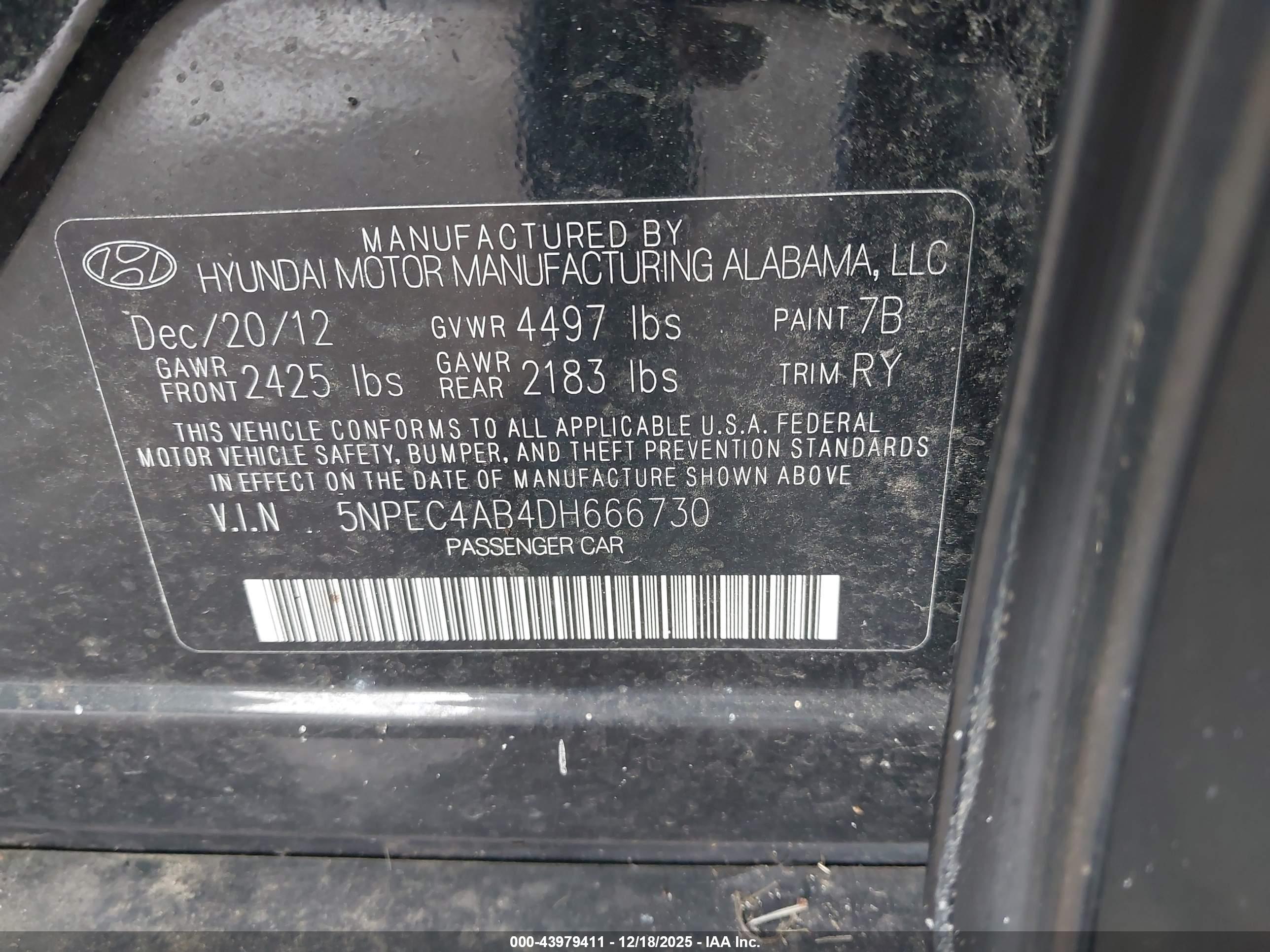 HYUNDAI SONATA image 9