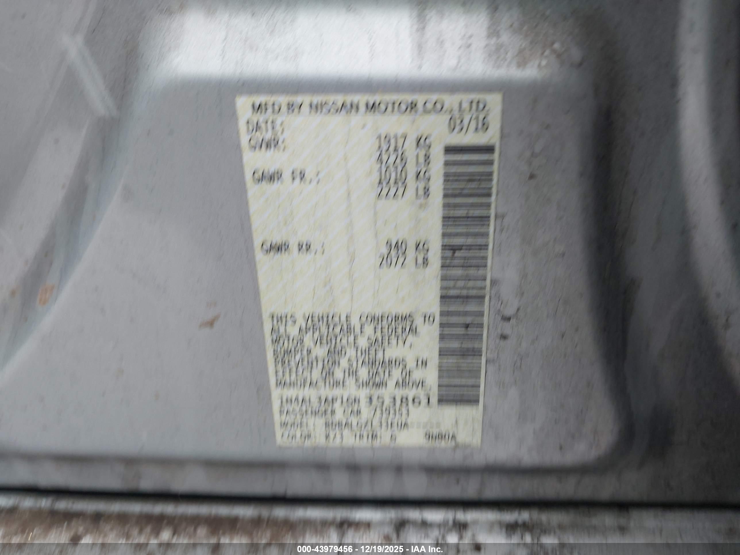 NISSAN ALTIMA image 9