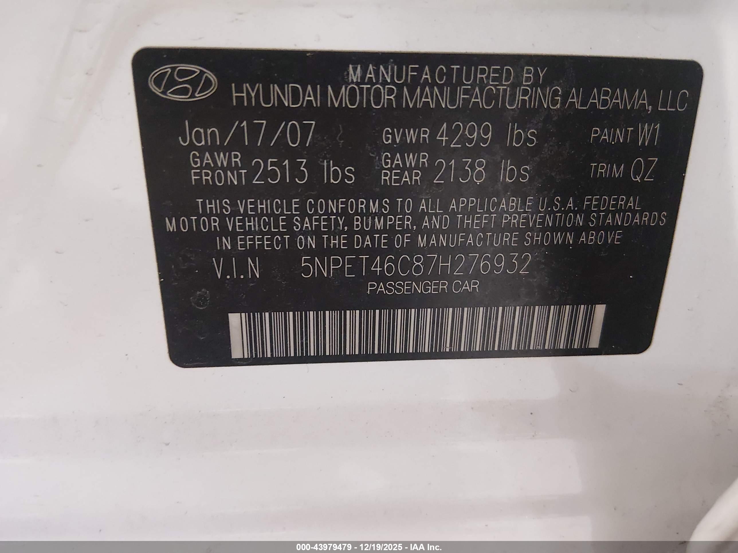 HYUNDAI SONATA image 9