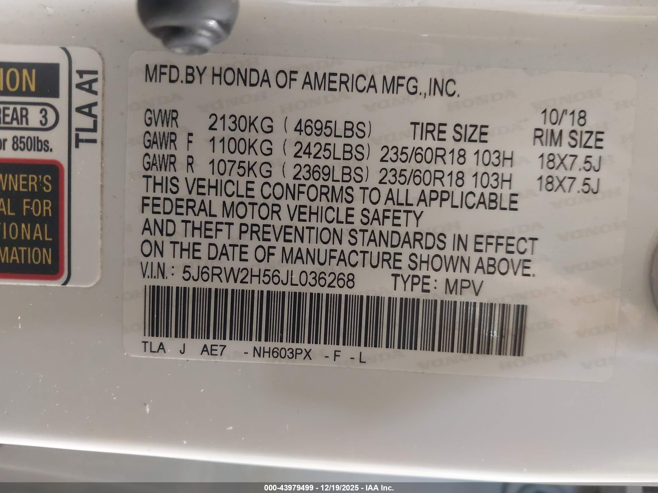 HONDA CR-V image 9
