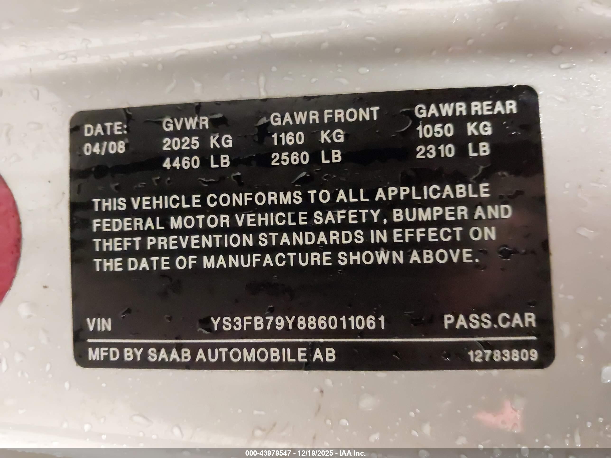 SAAB 9-3 image 9