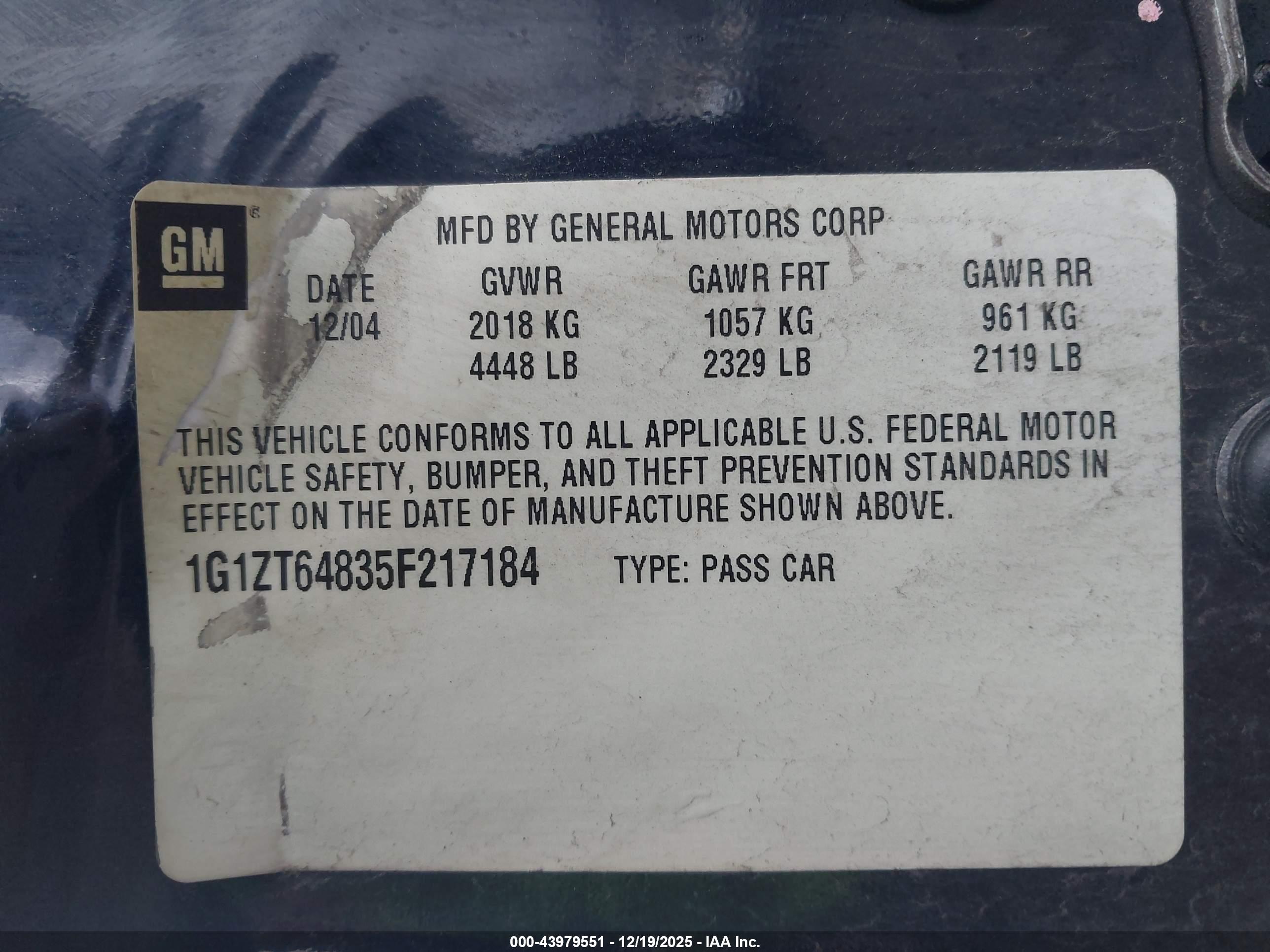CHEVROLET MALIBU image 9