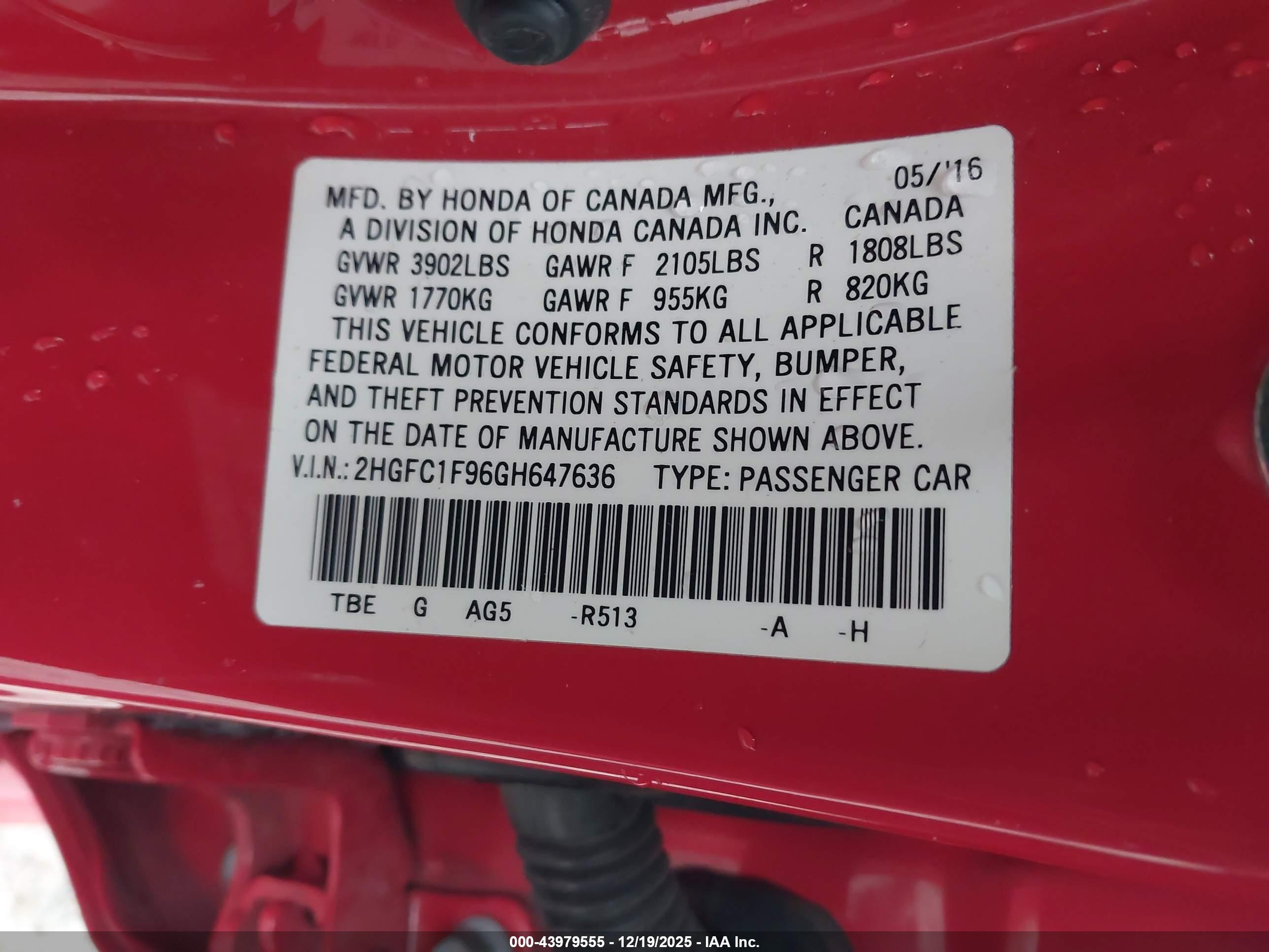 HONDA CIVIC image 9