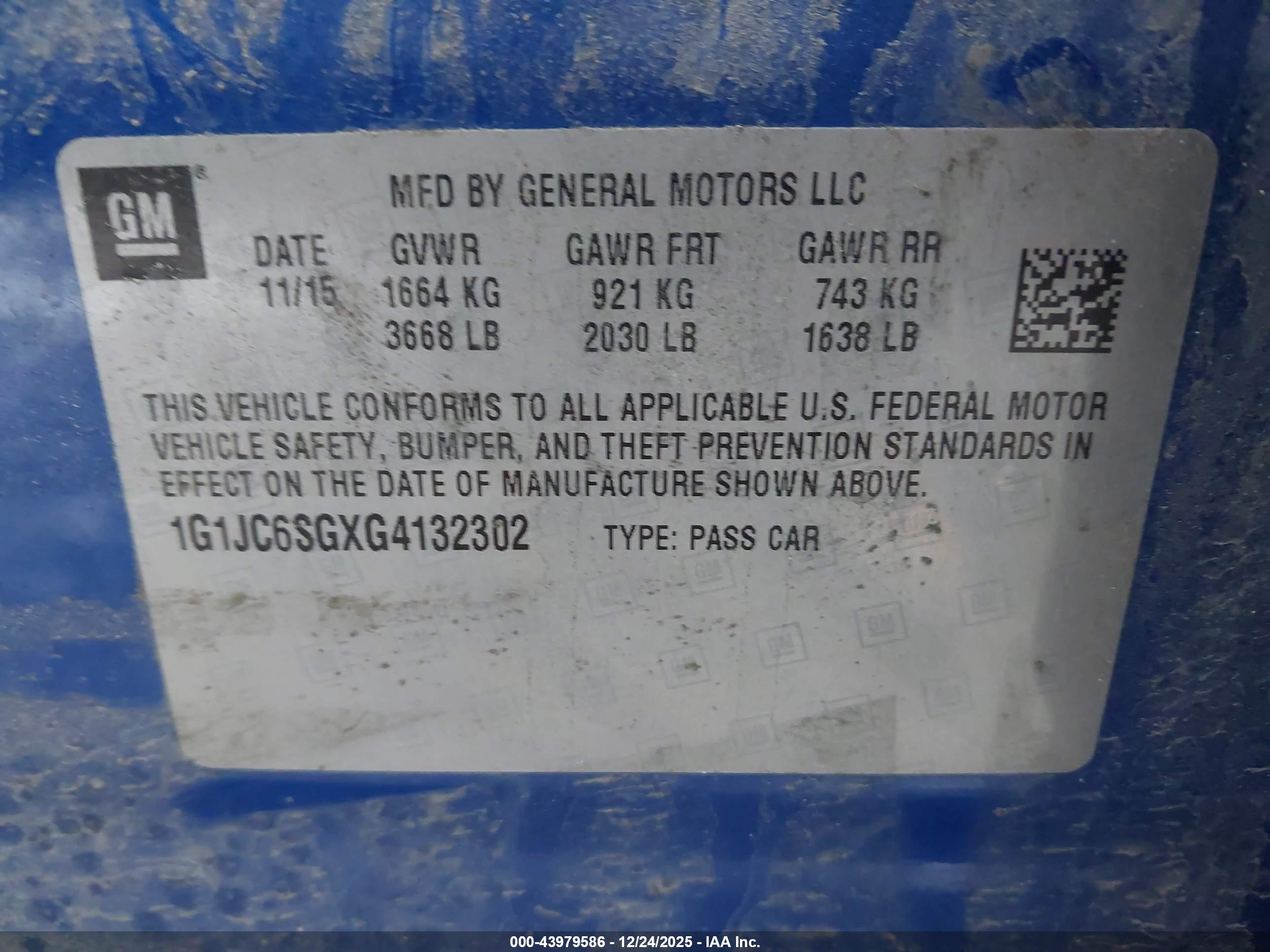 CHEVROLET SONIC image 9