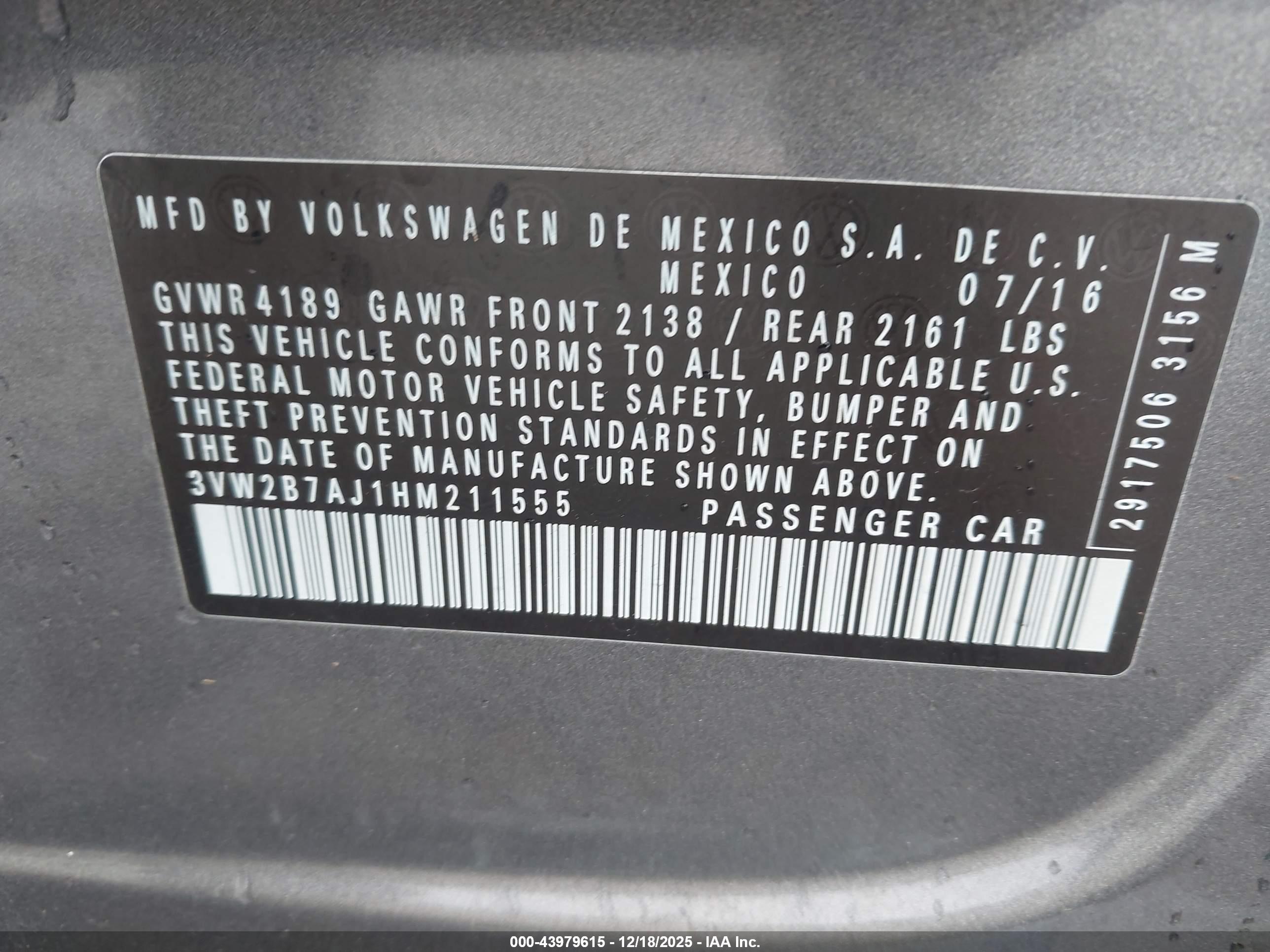 VOLKSWAGEN JETTA image 9