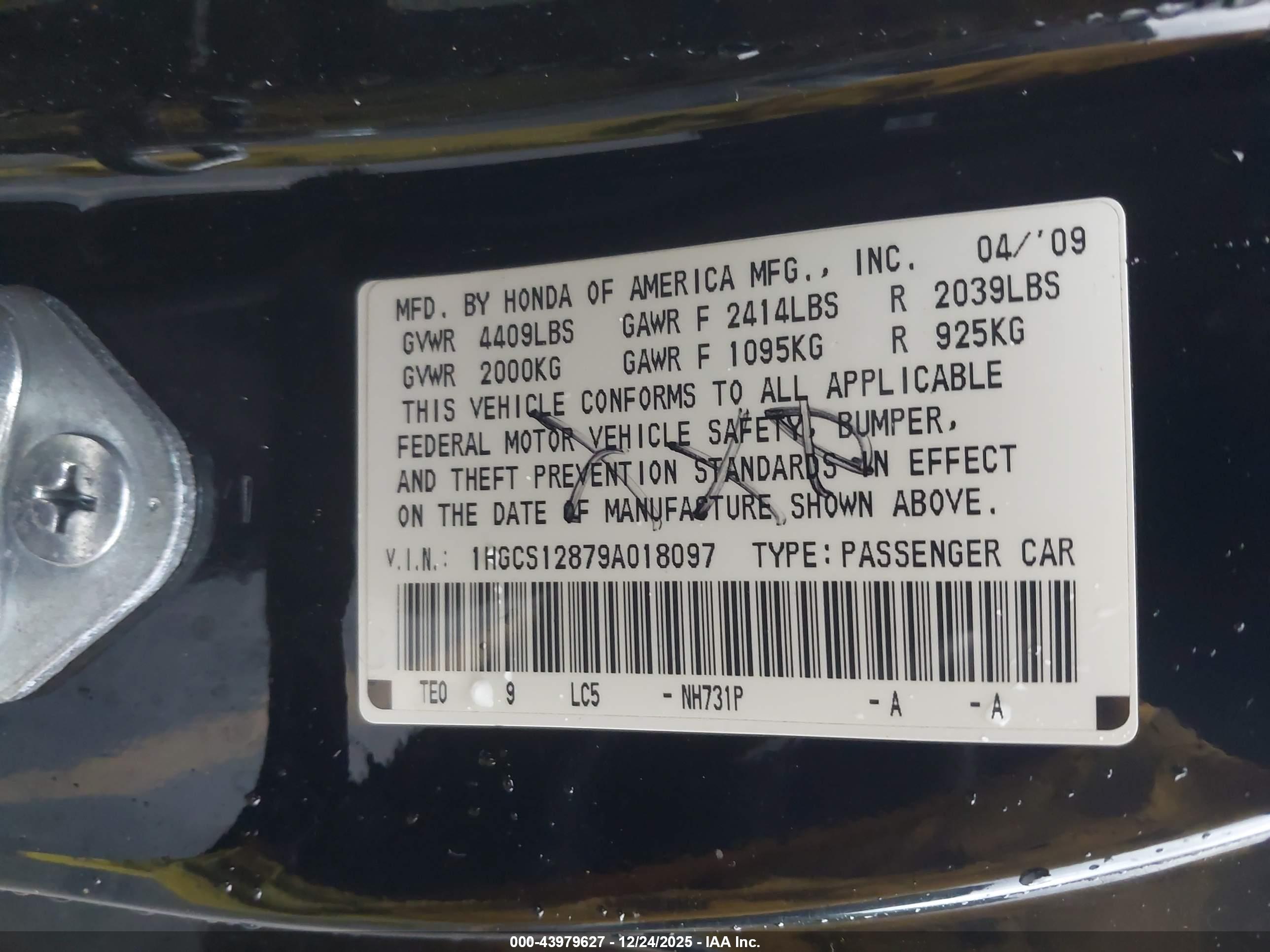 HONDA ACCORD image 9