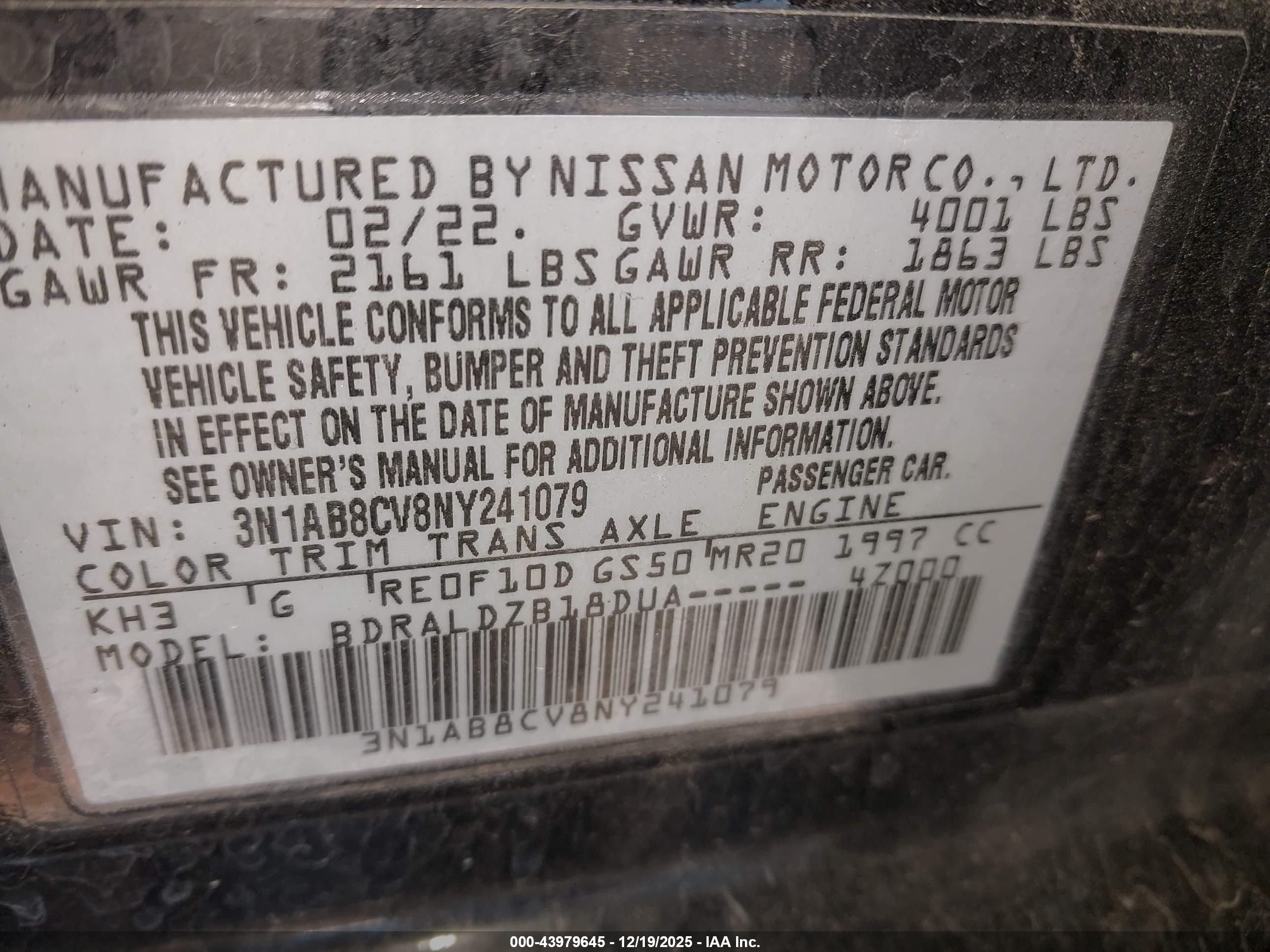 NISSAN SENTRA image 9