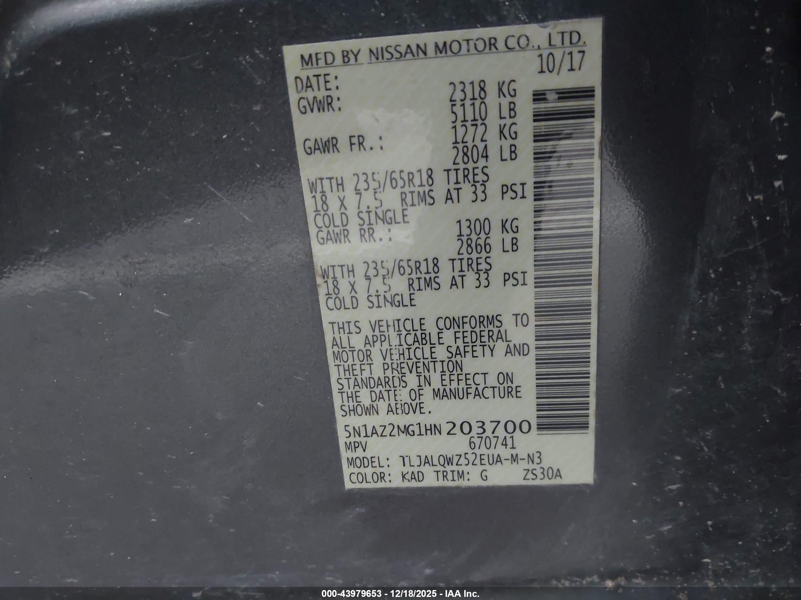 NISSAN MURANO image 9
