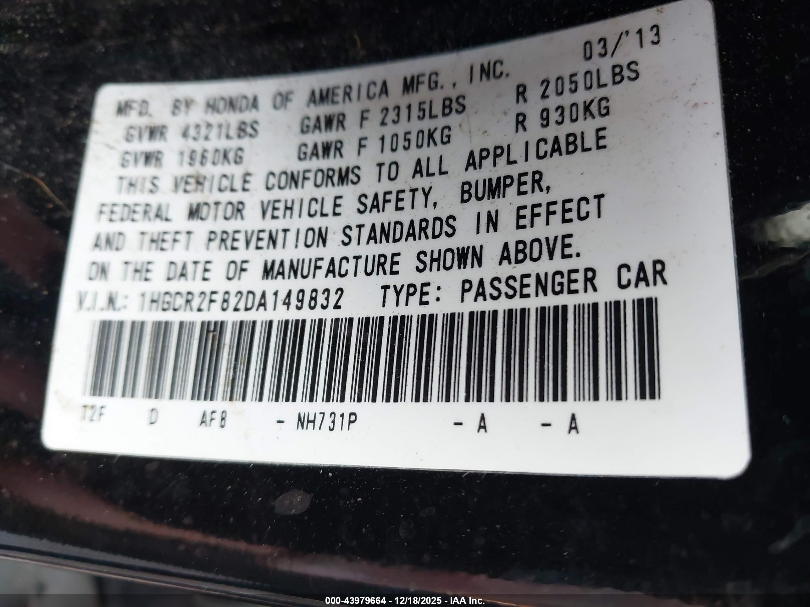 HONDA ACCORD image 9