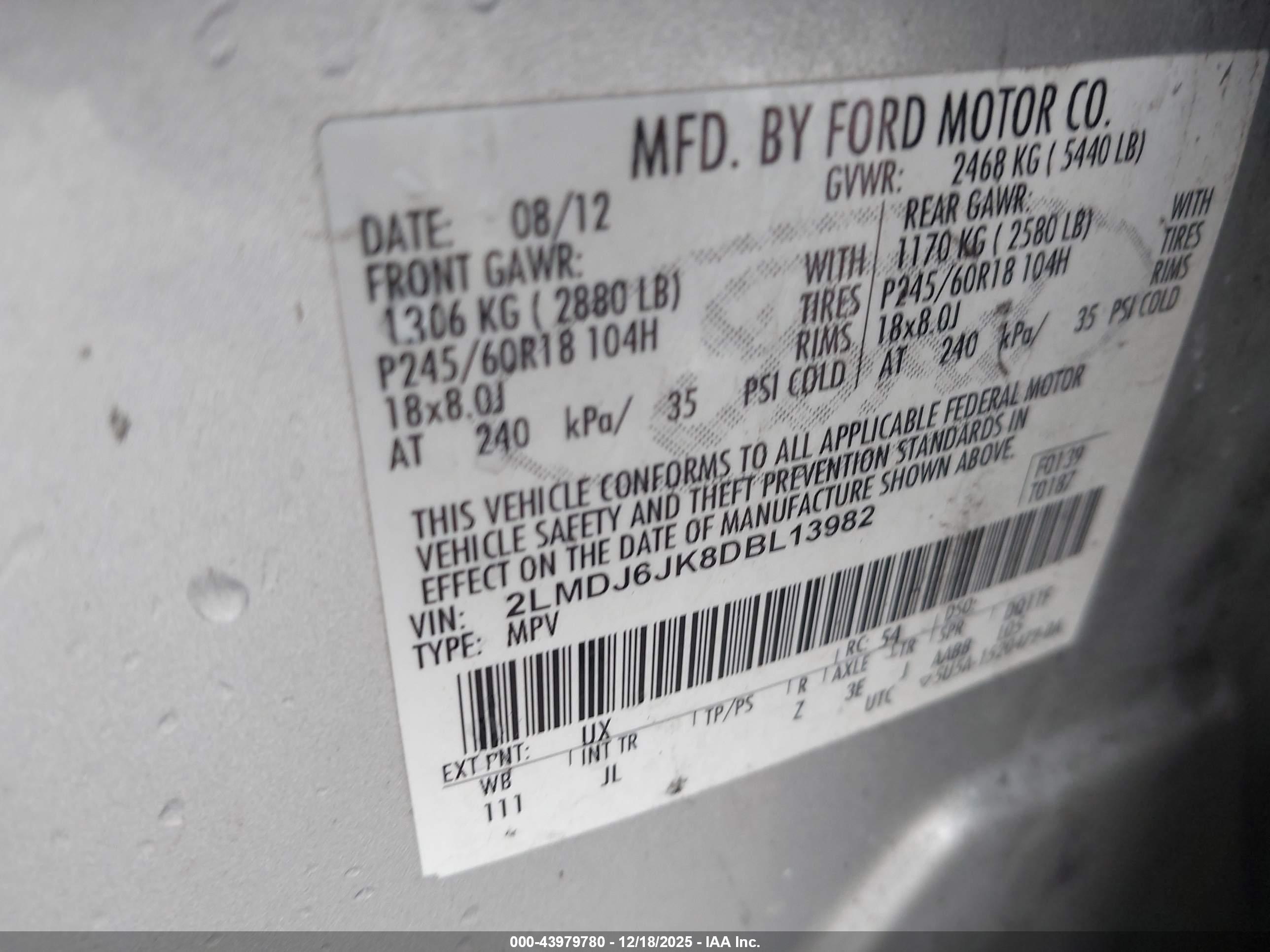LINCOLN MKX image 9
