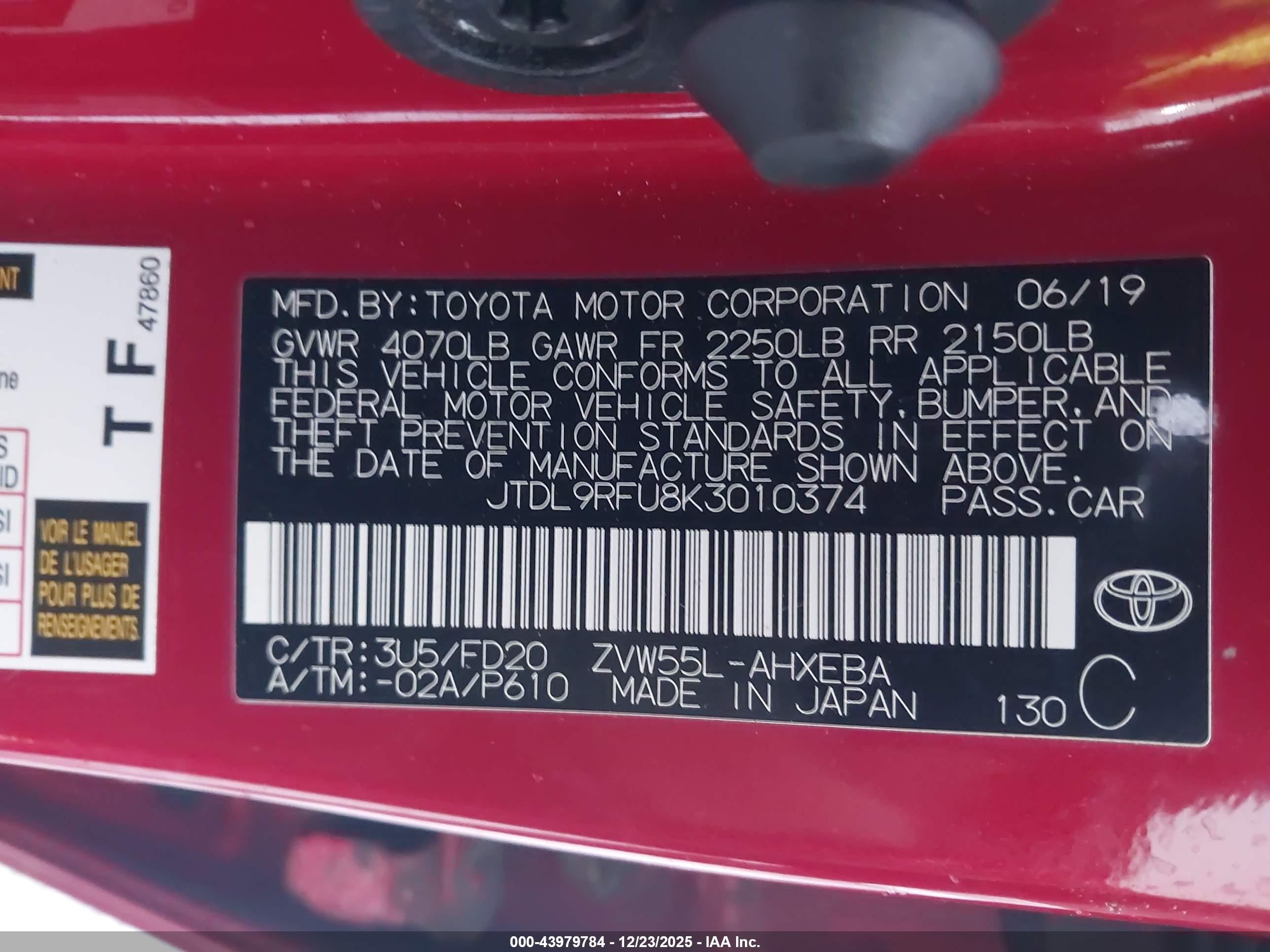 TOYOTA PRIUS image 9