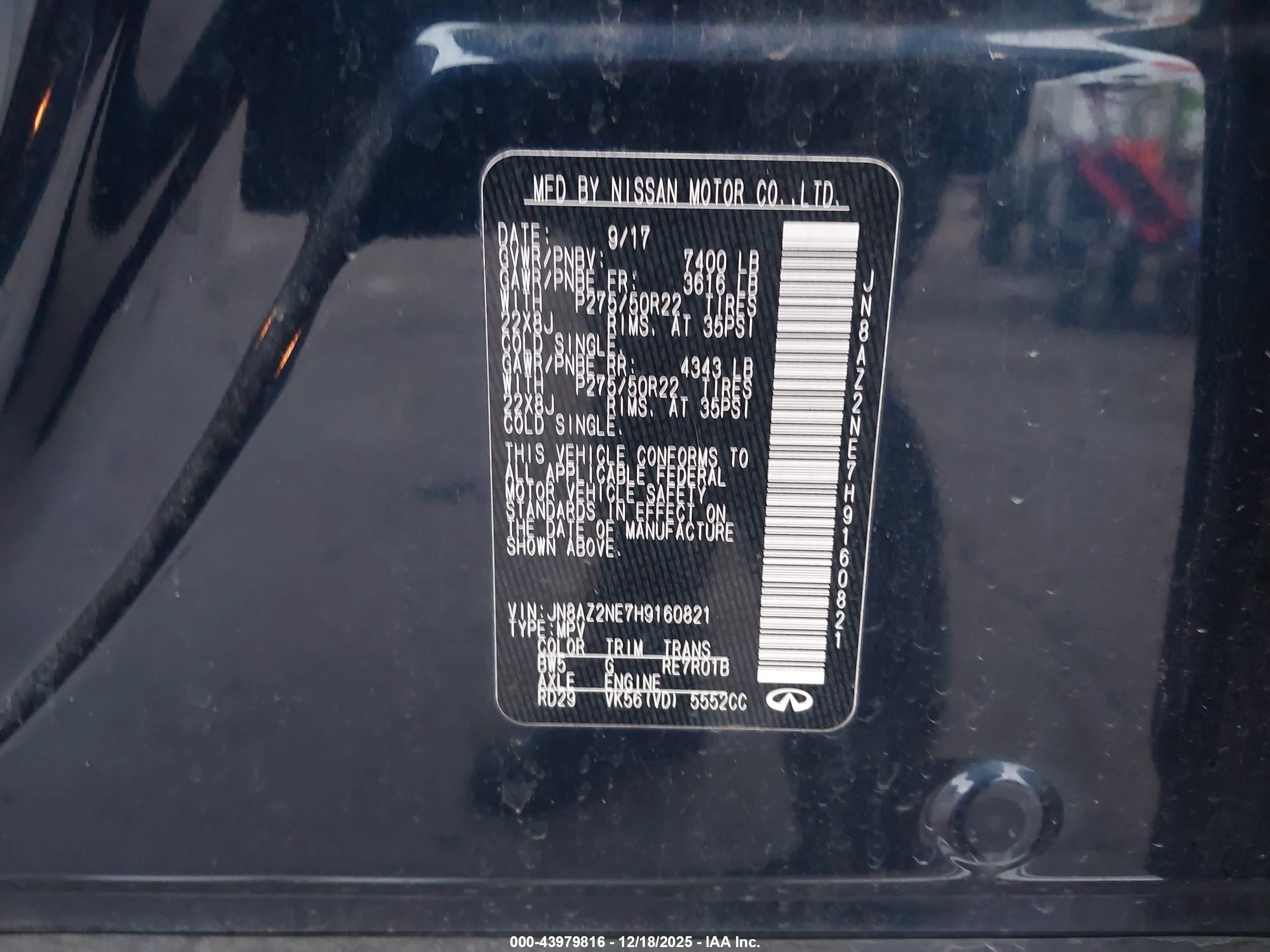 INFINITI QX80 image 9
