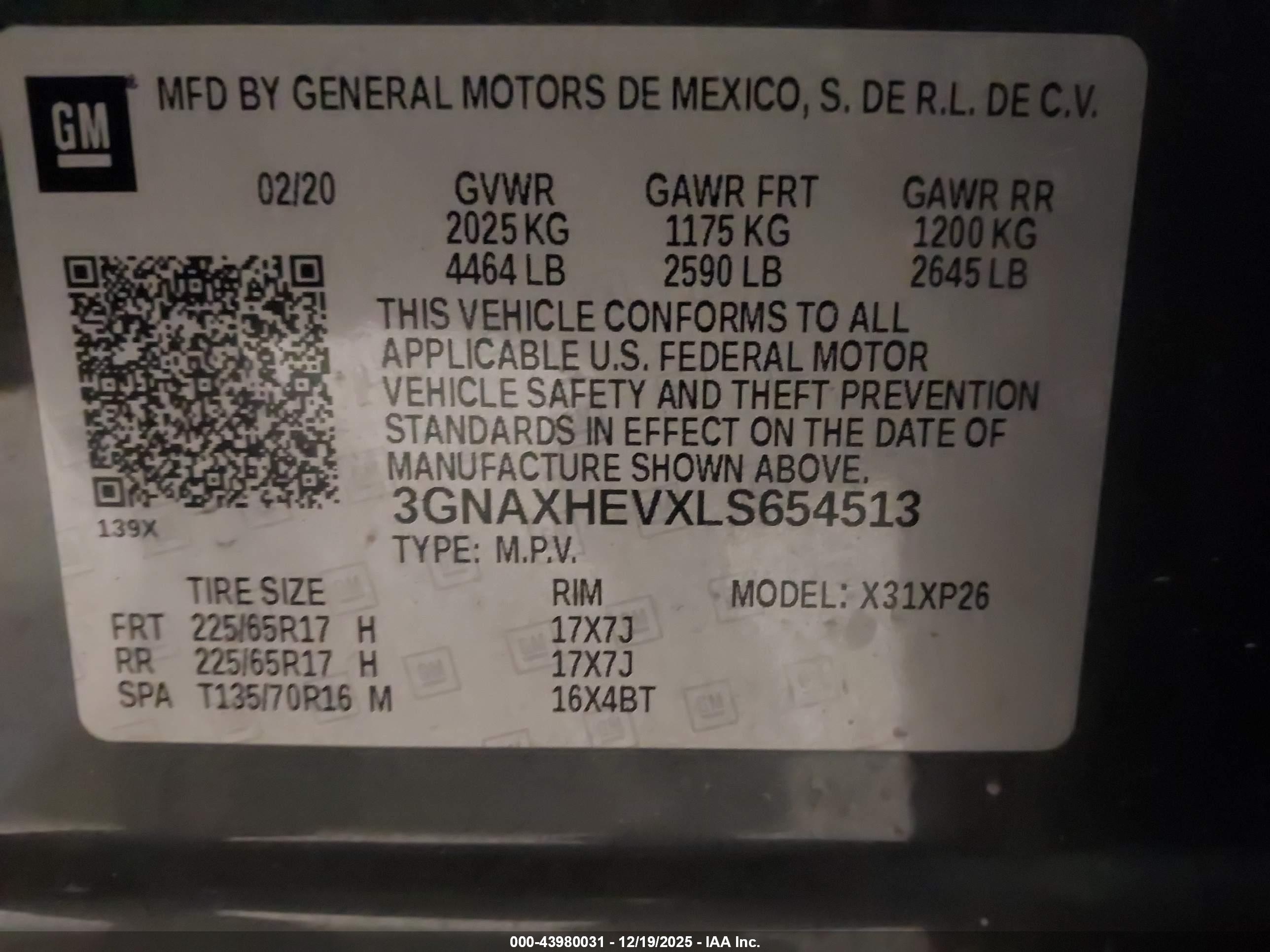 CHEVROLET EQUINOX image 9