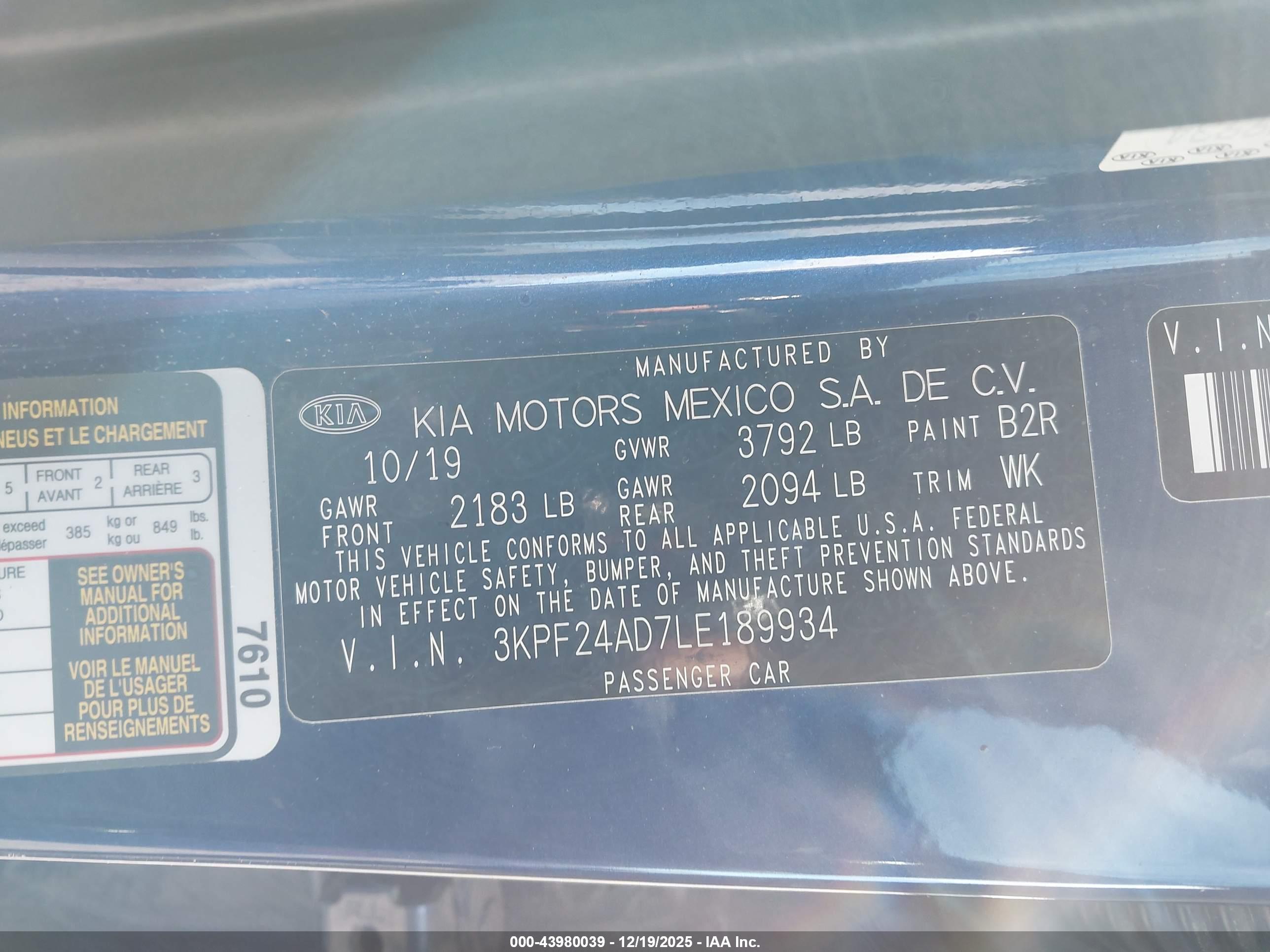 KIA FORTE image 9