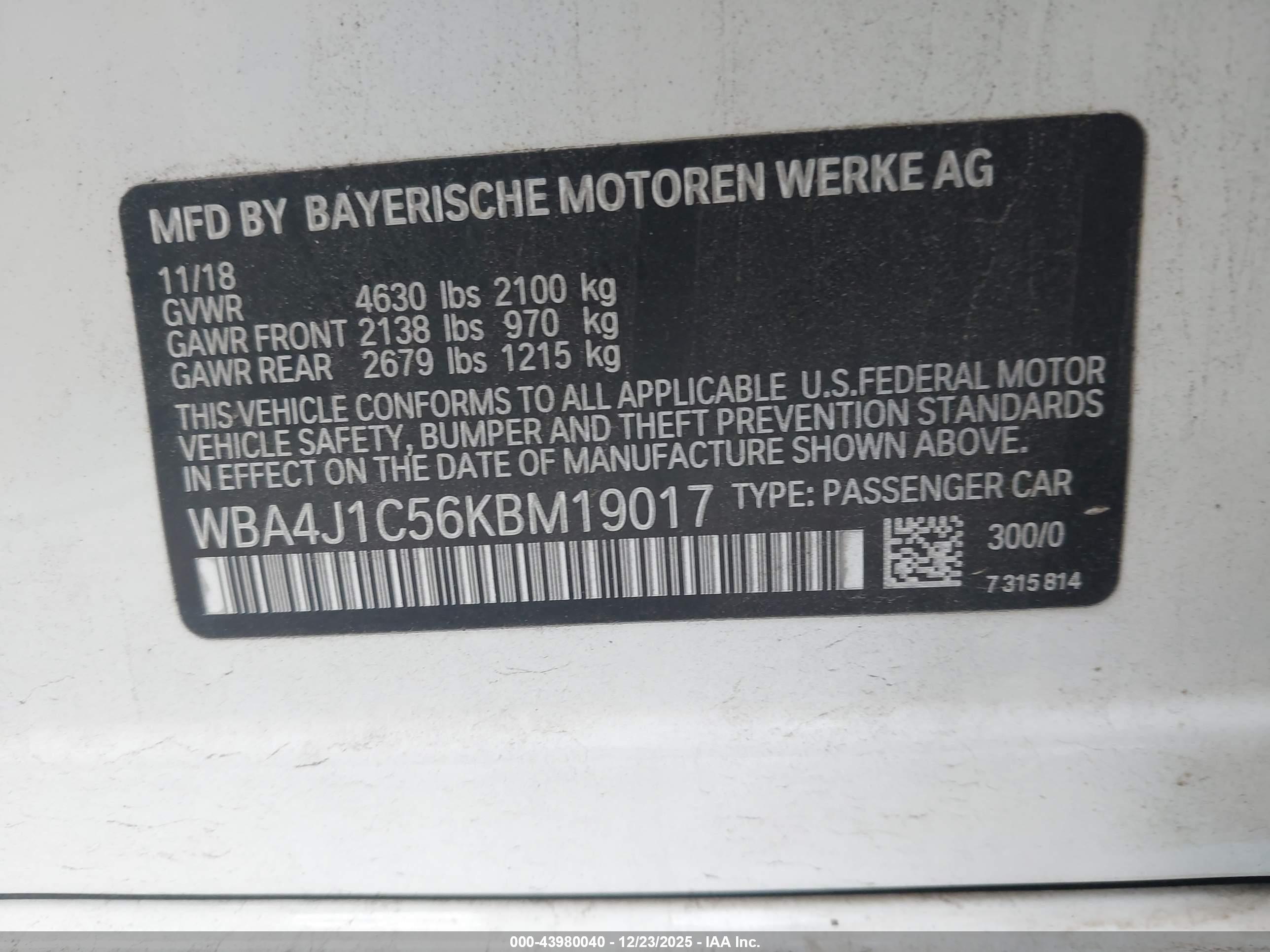BMW 430I image 9
