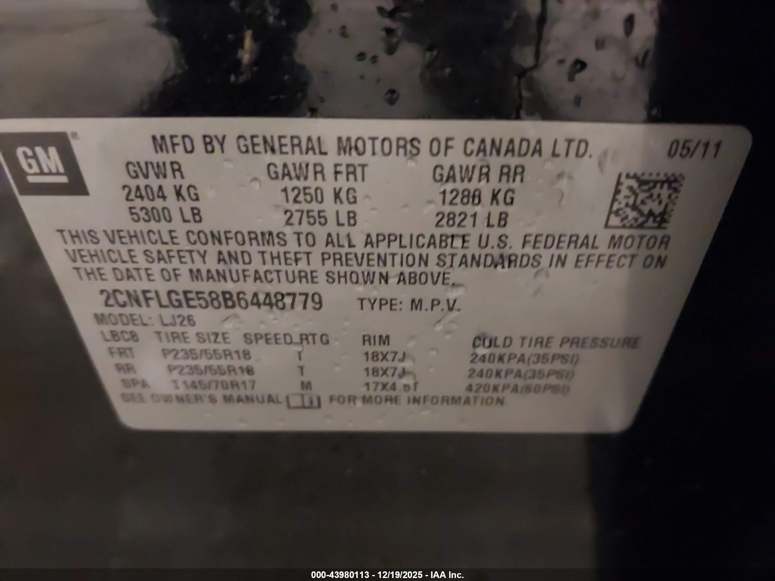 CHEVROLET EQUINOX image 9