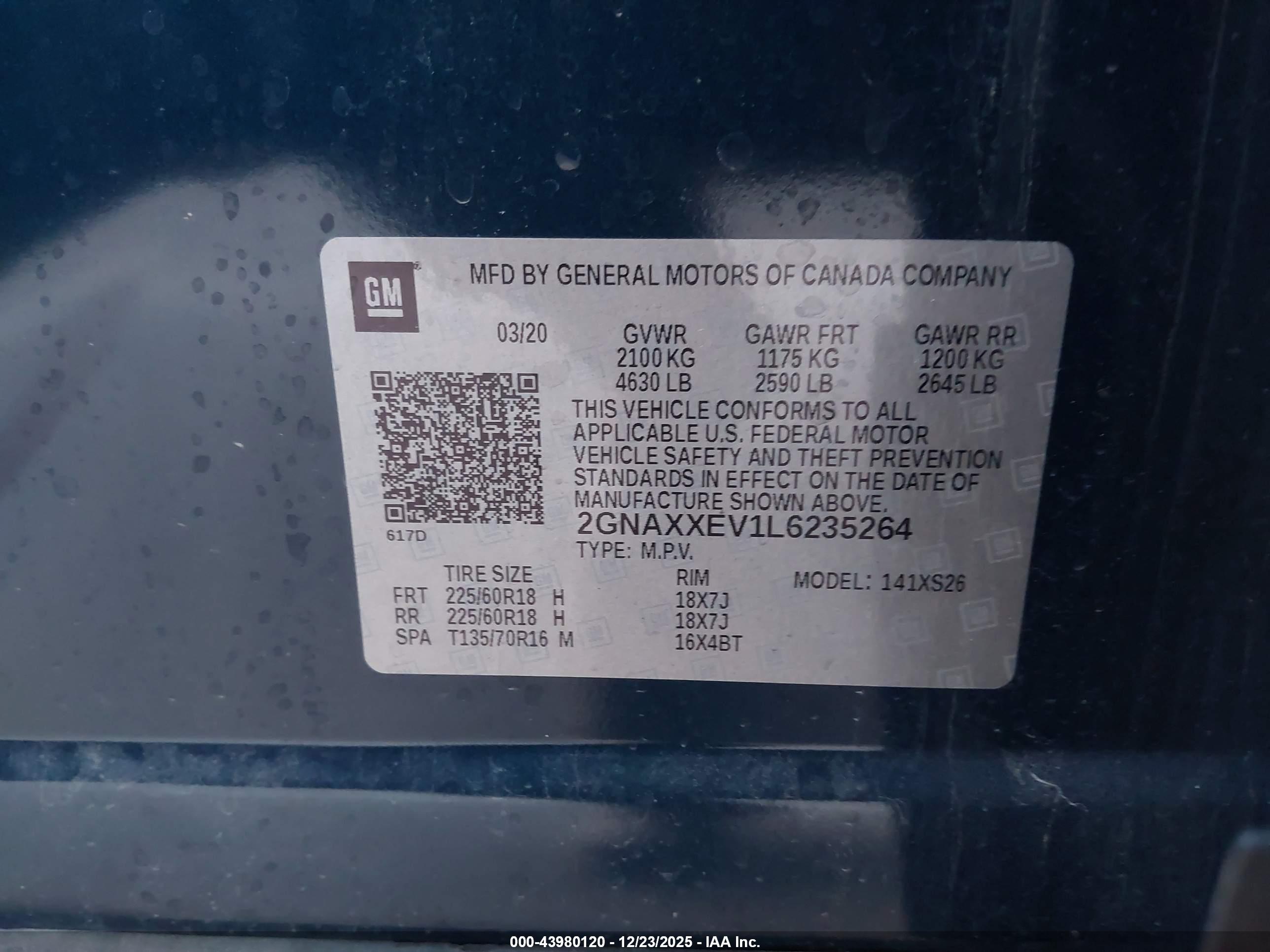 CHEVROLET EQUINOX image 9