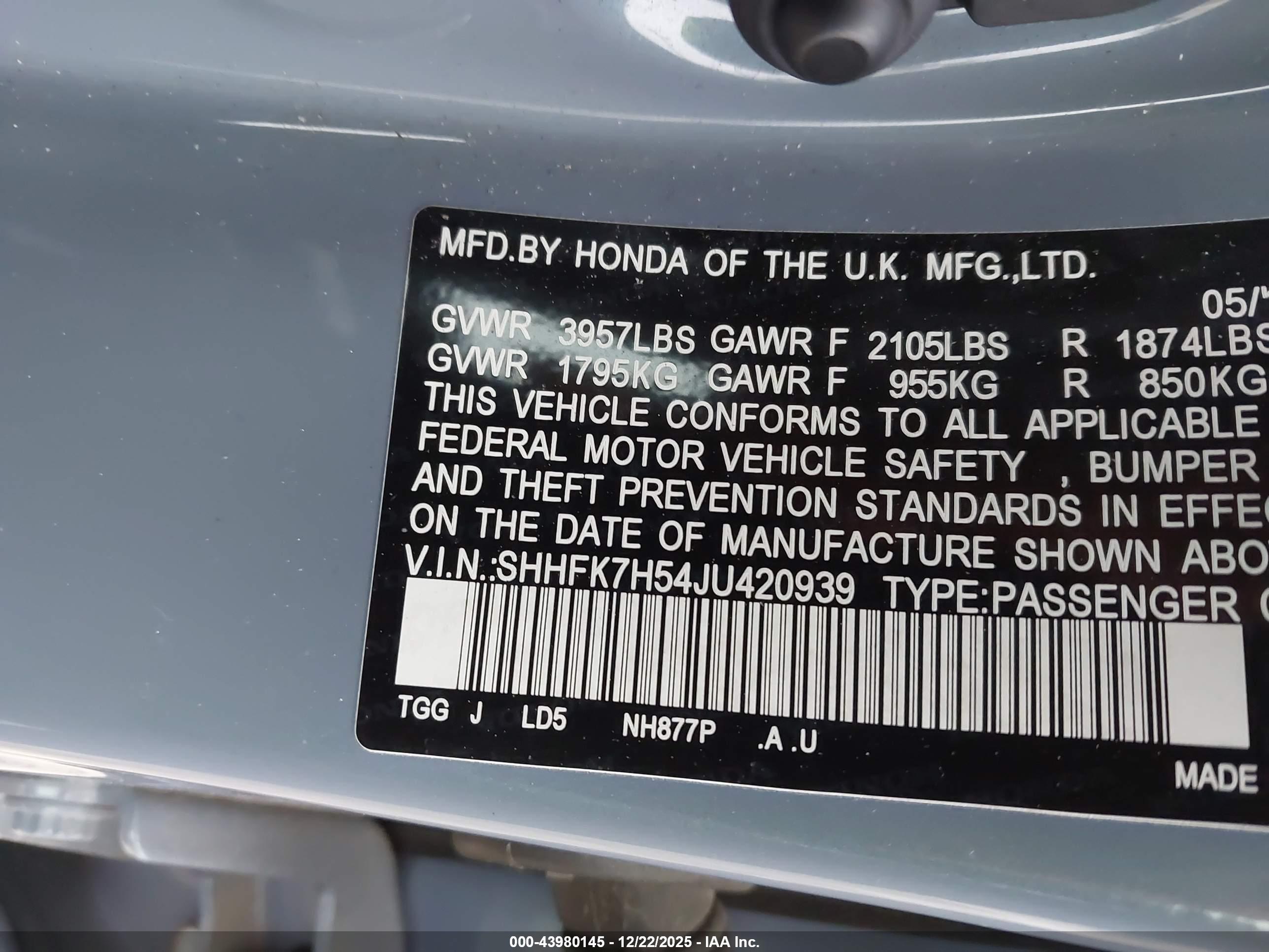 HONDA CIVIC image 9