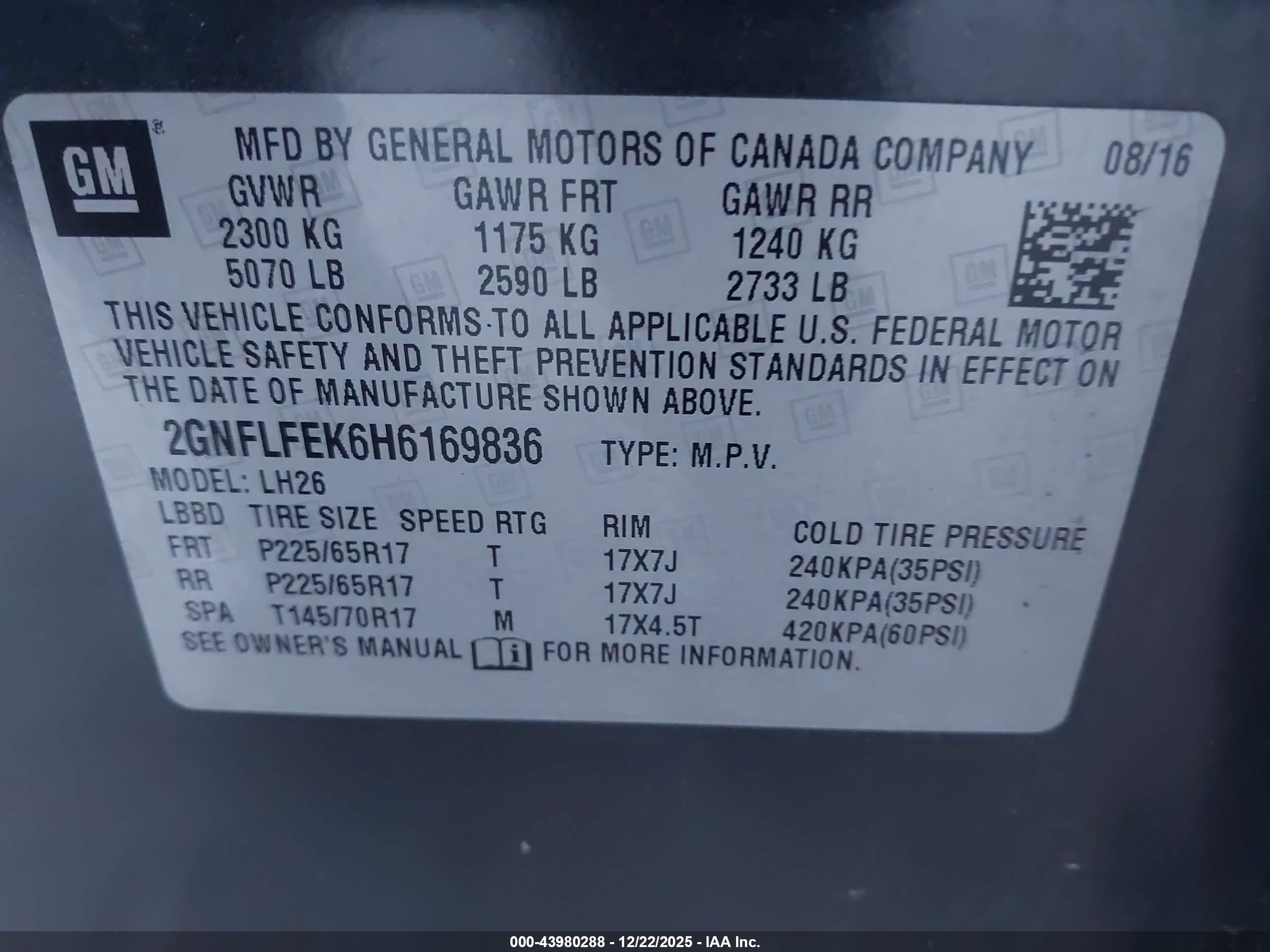 CHEVROLET EQUINOX image 9