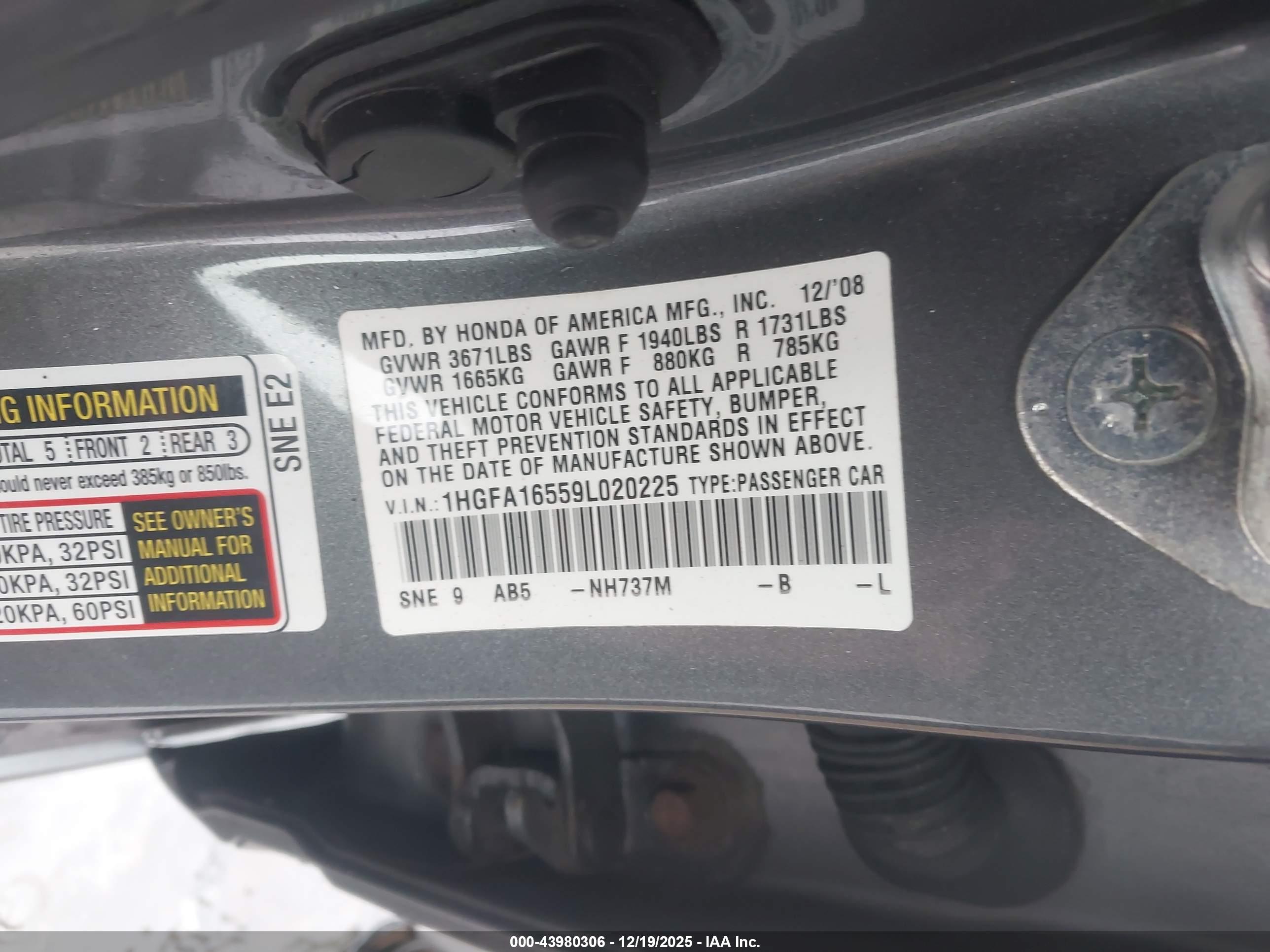 HONDA CIVIC image 9