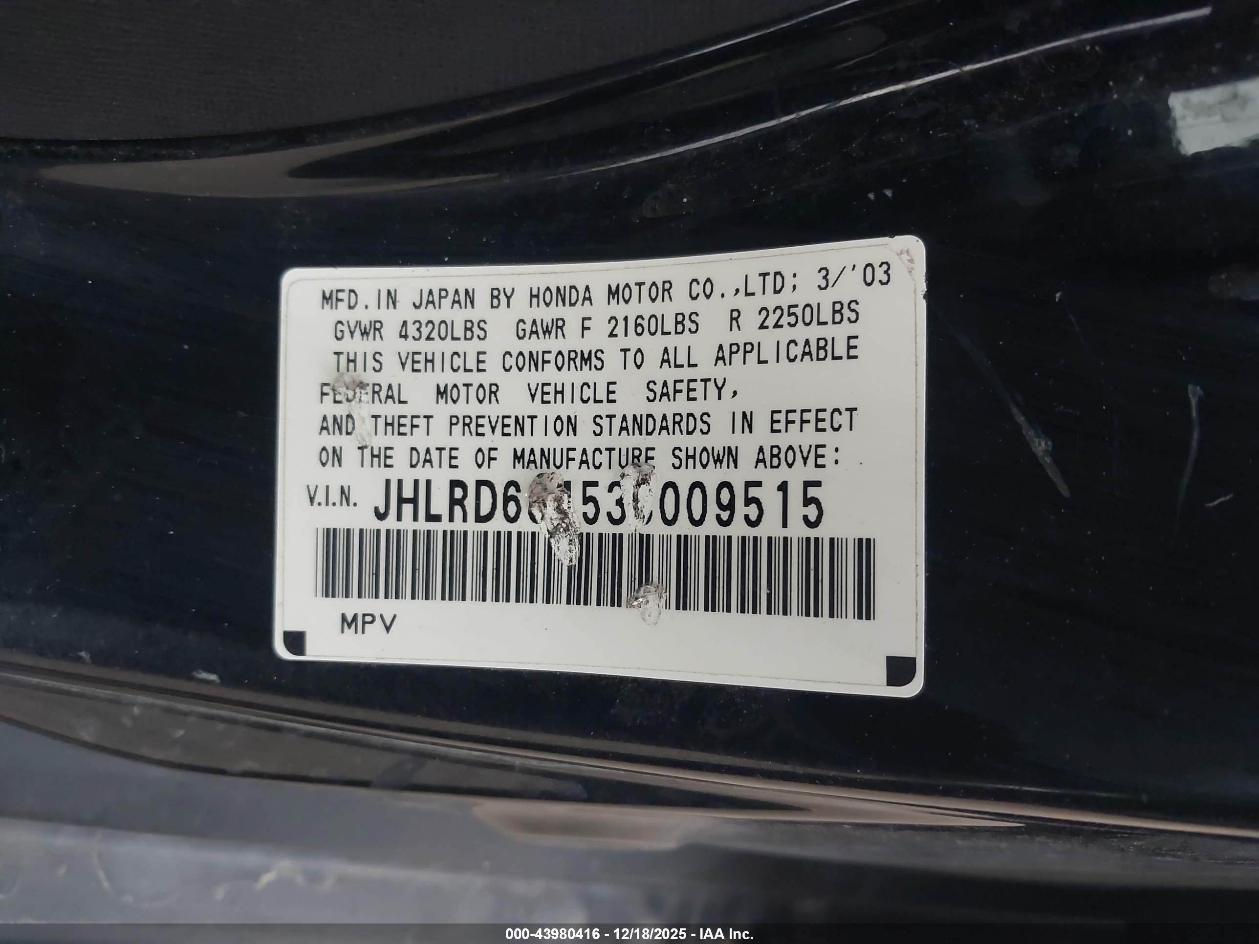 HONDA CR-V image 9