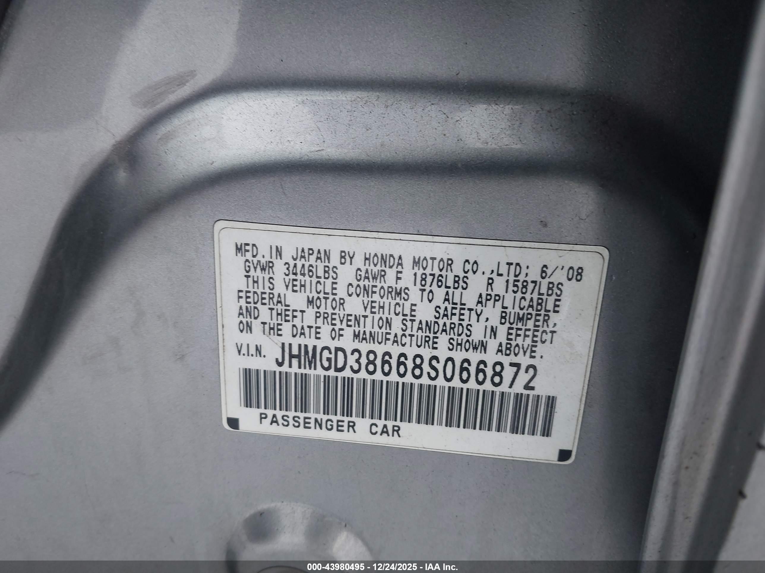 HONDA FIT image 9