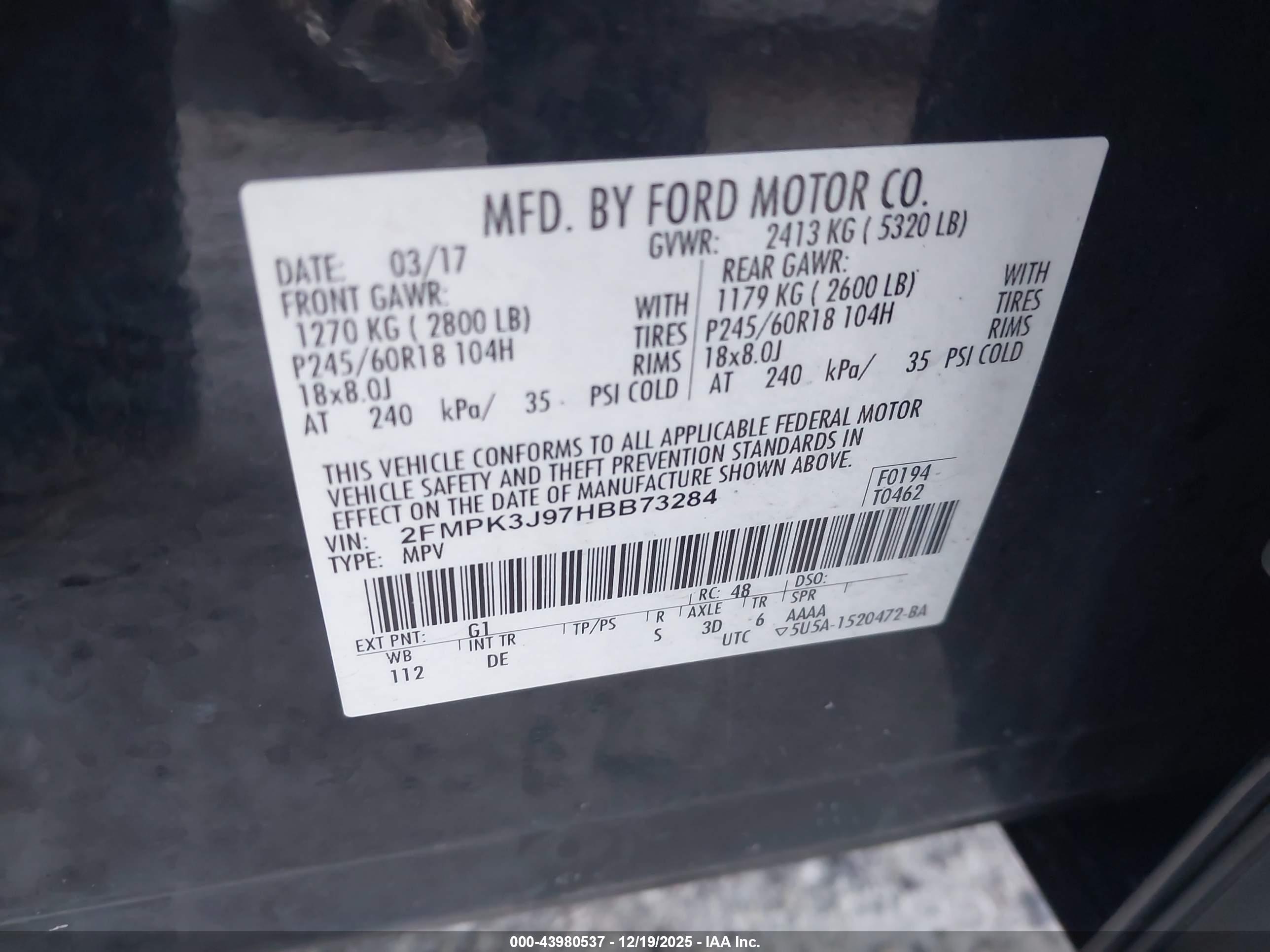 FORD EDGE image 9