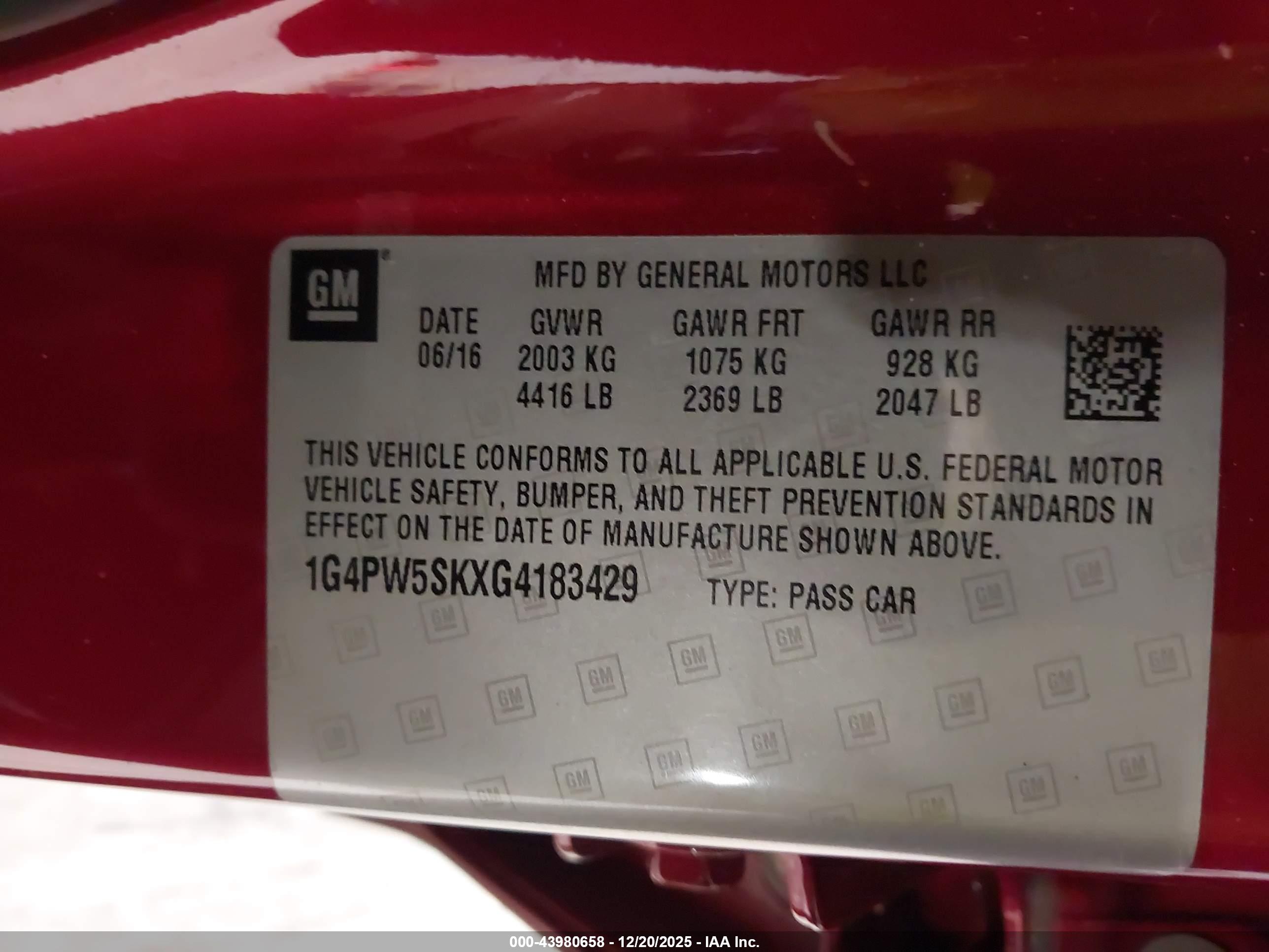 BUICK VERANO image 9