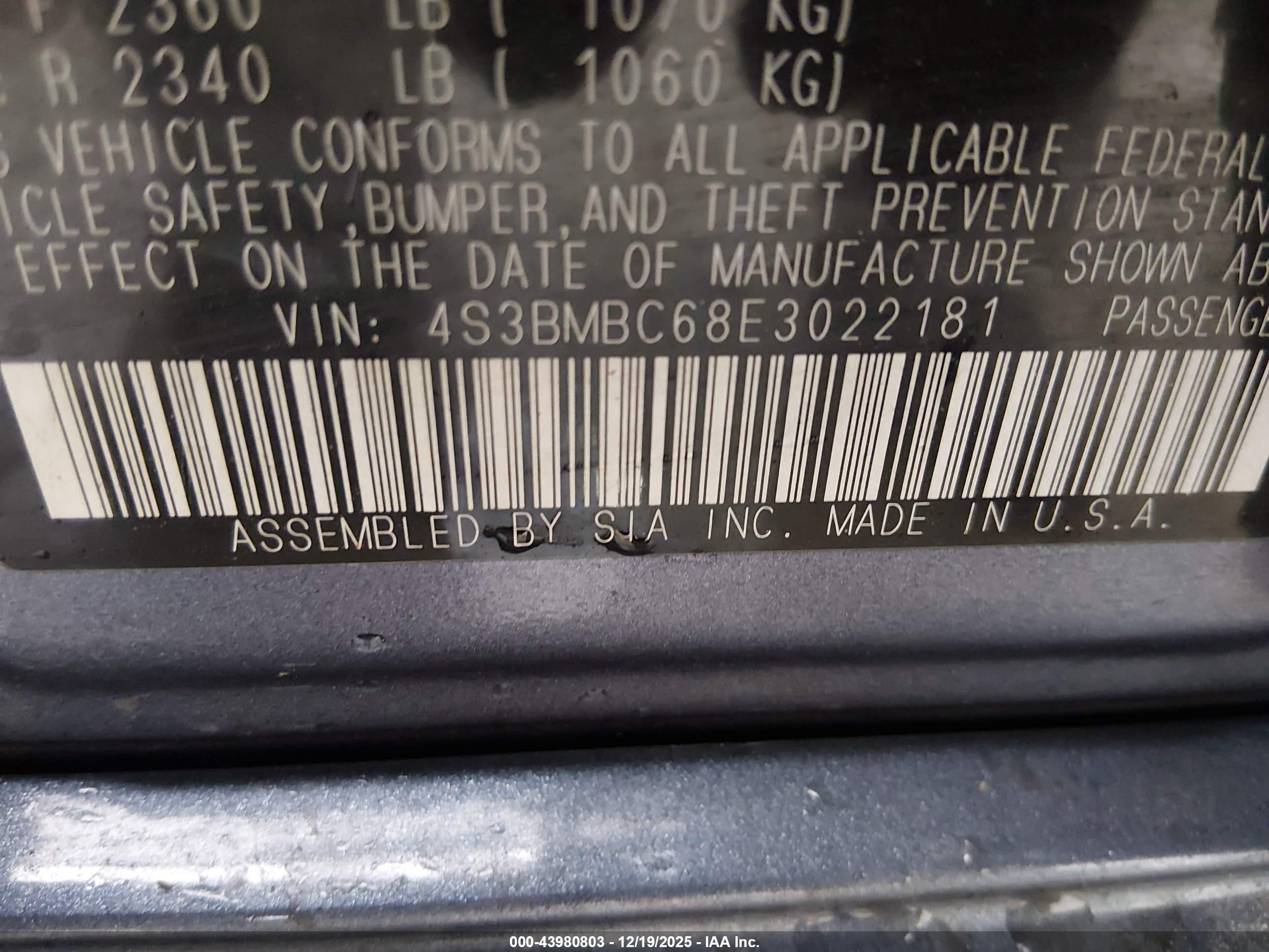 SUBARU LEGACY image 9