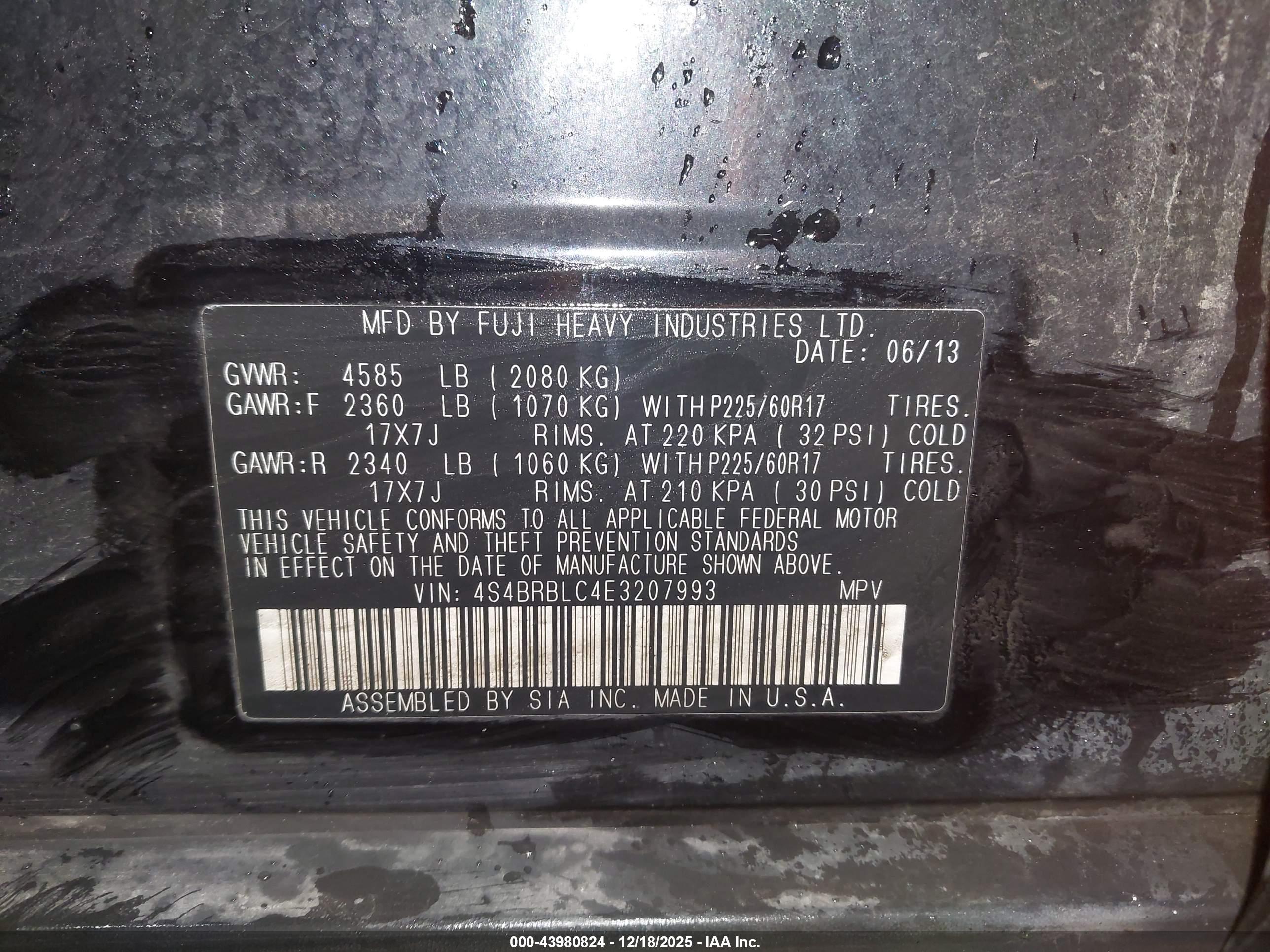 SUBARU OUTBACK image 9
