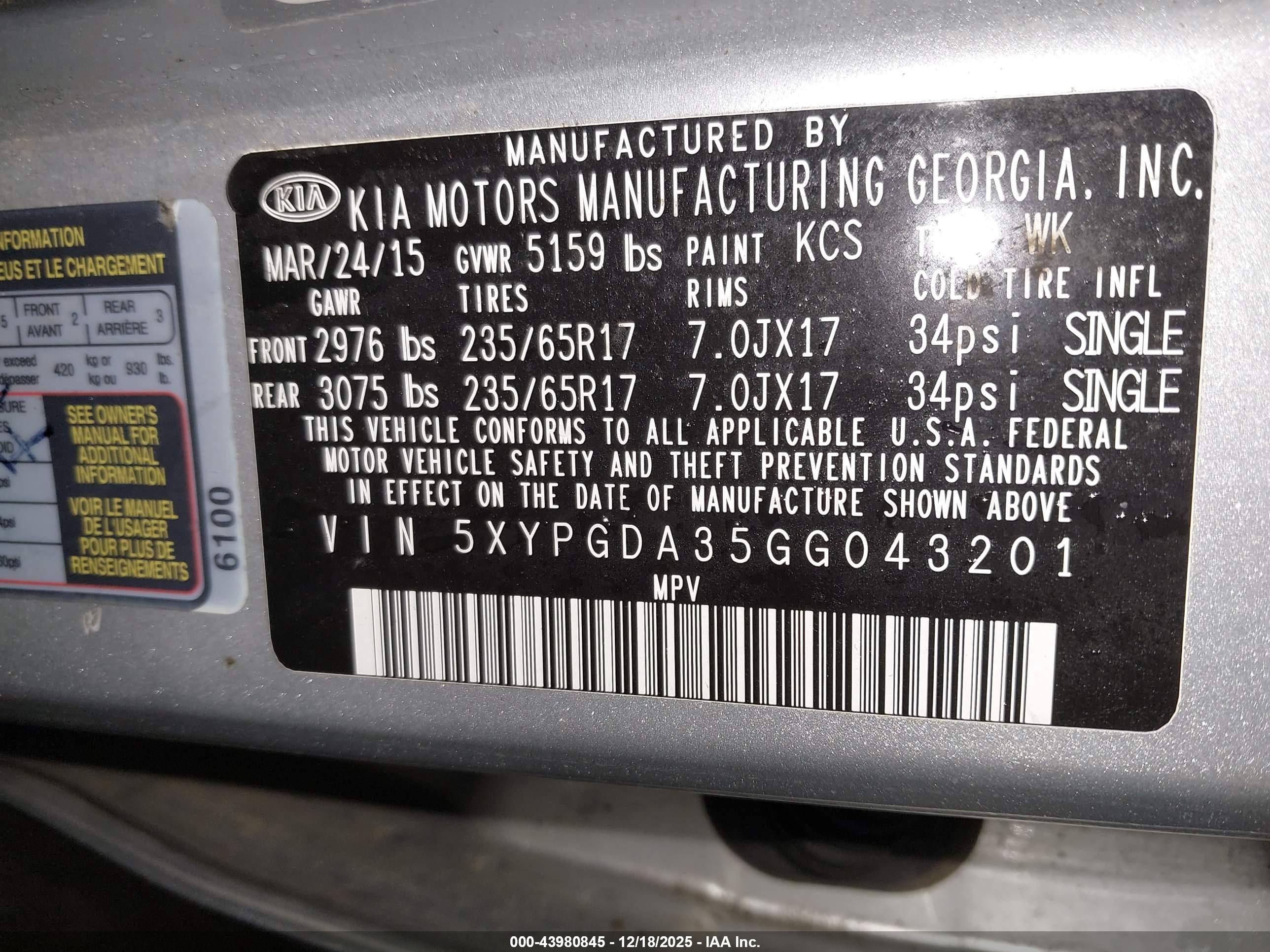 KIA SORENTO image 9