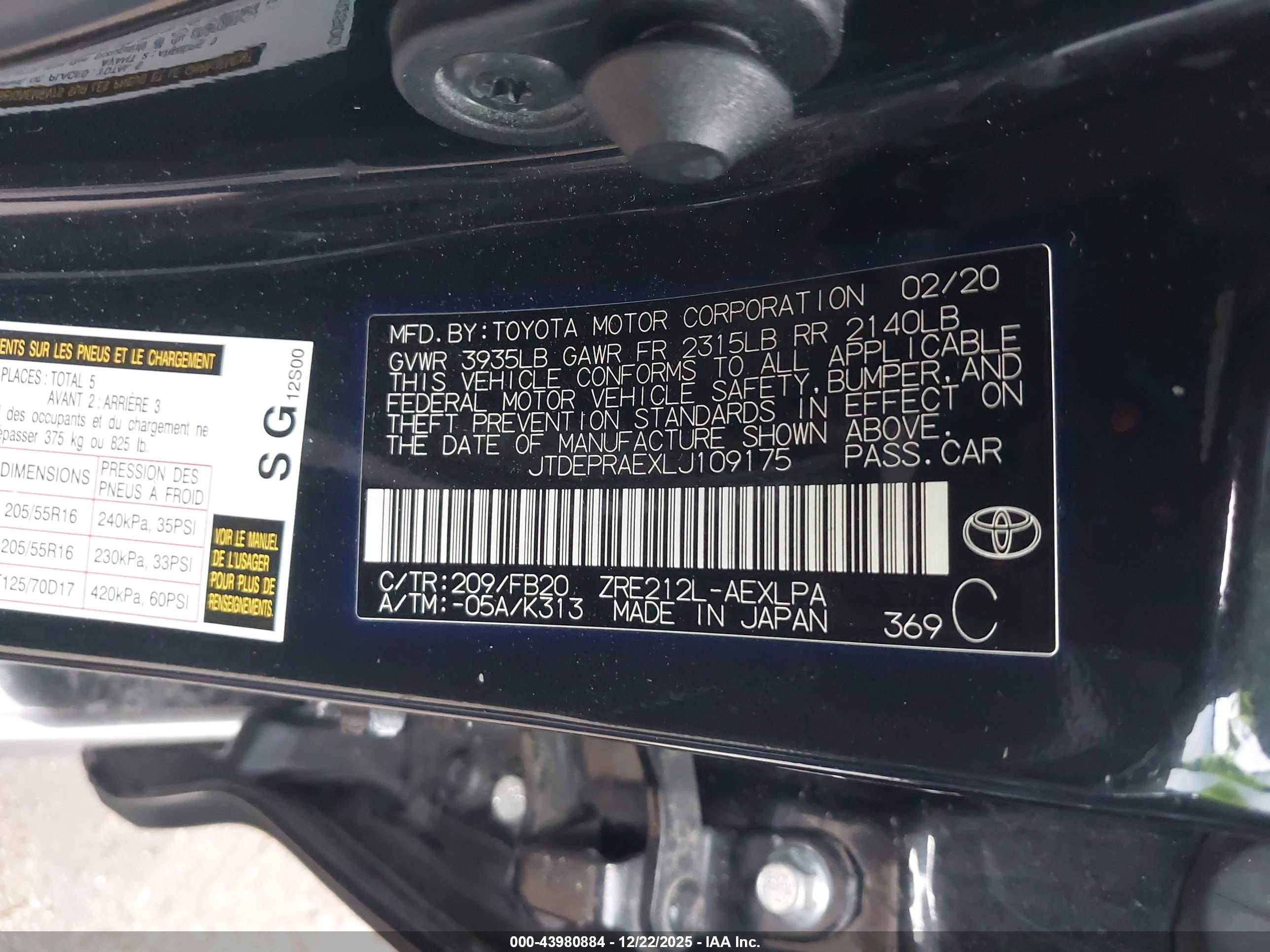 TOYOTA COROLLA image 9