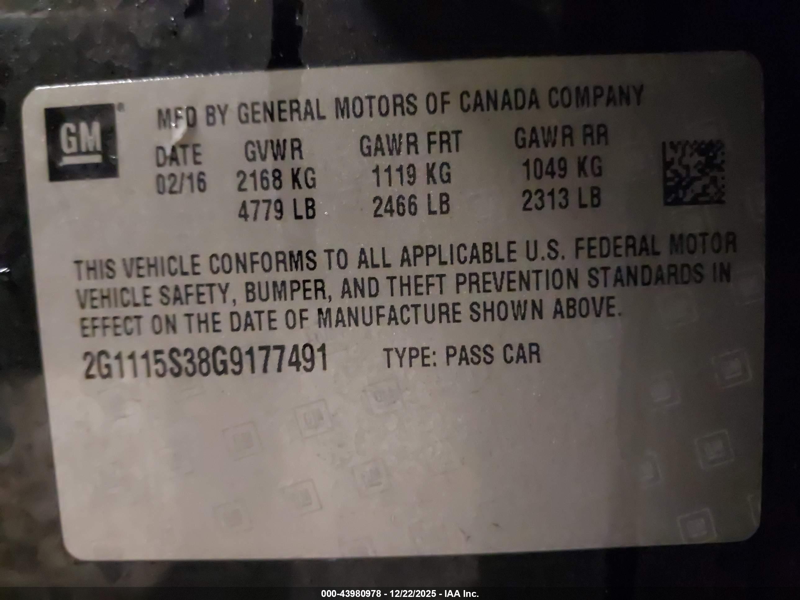 CHEVROLET IMPALA image 9