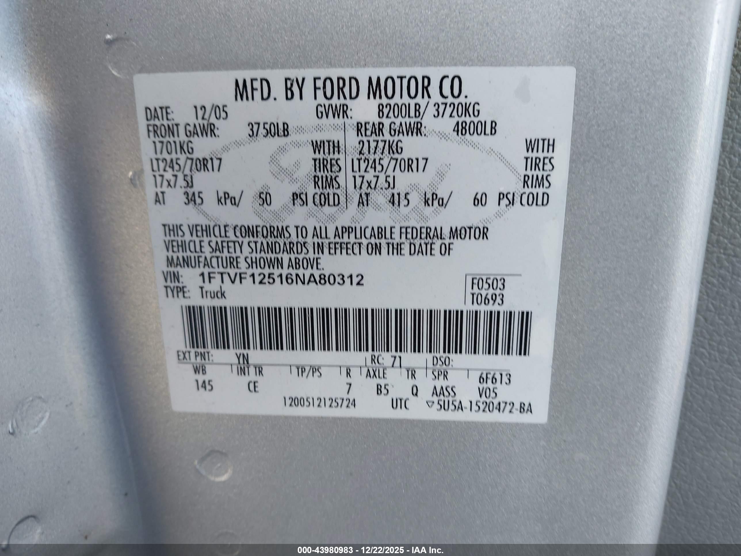 FORD F-150 image 9