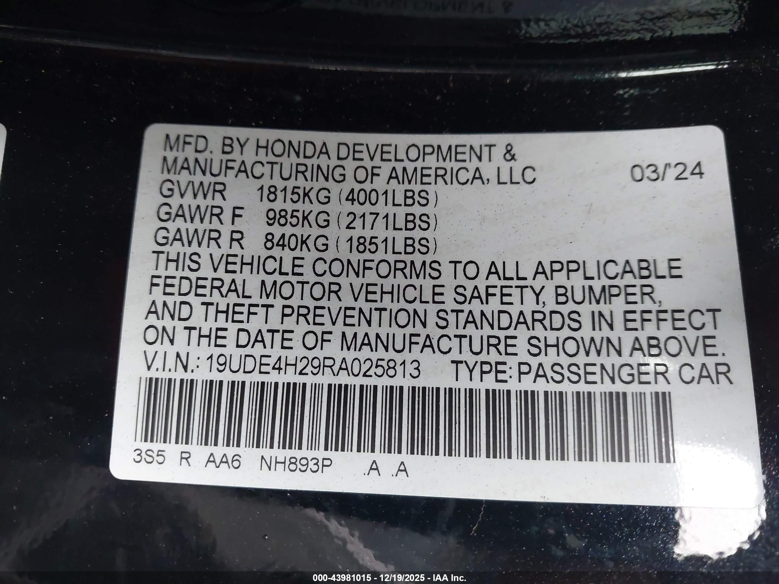 ACURA INTEGRA image 9