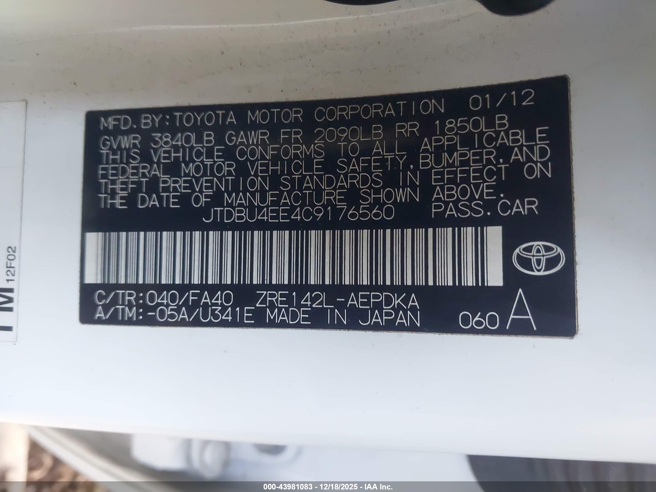 TOYOTA COROLLA image 9