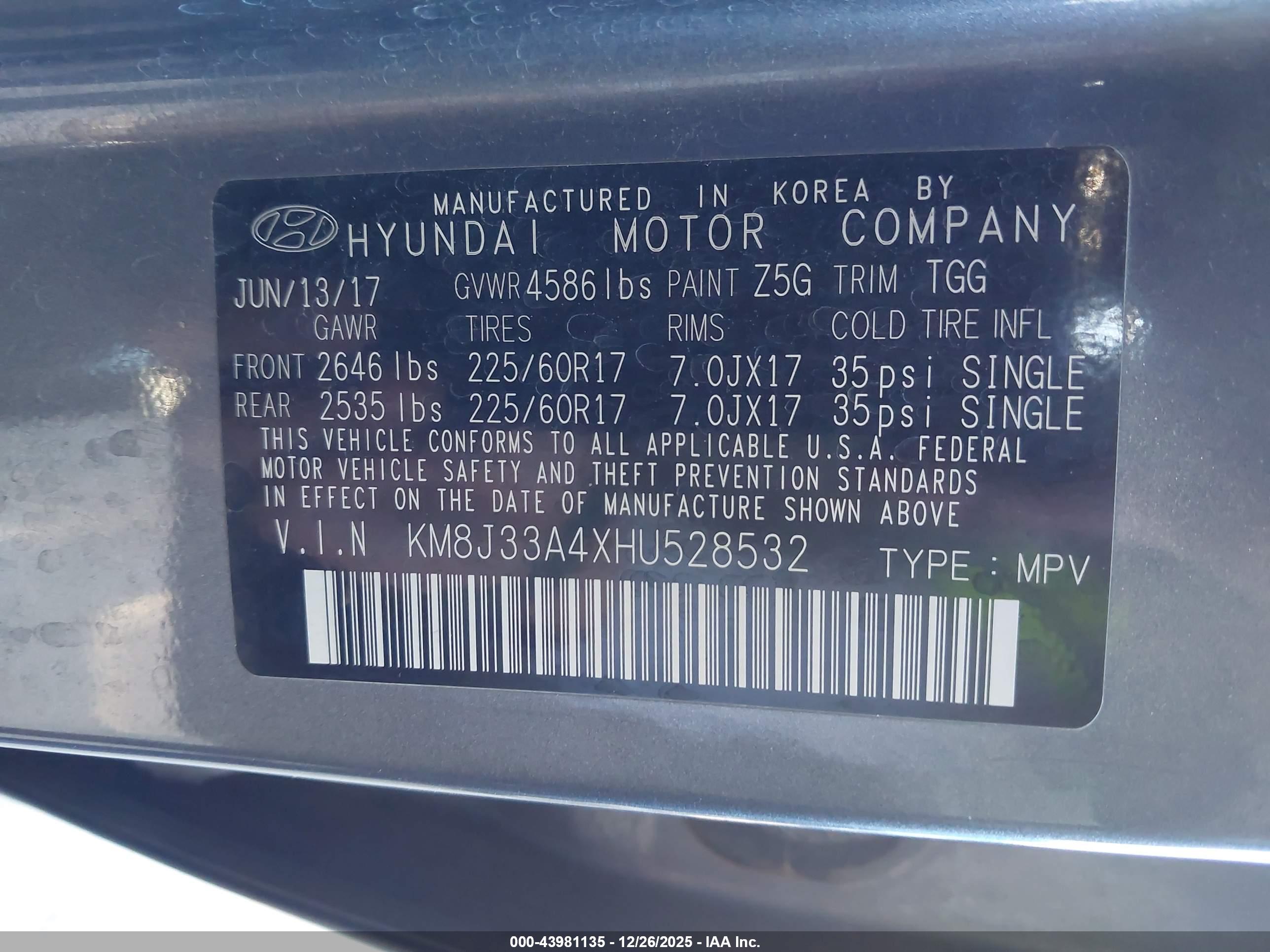 HYUNDAI TUCSON image 9