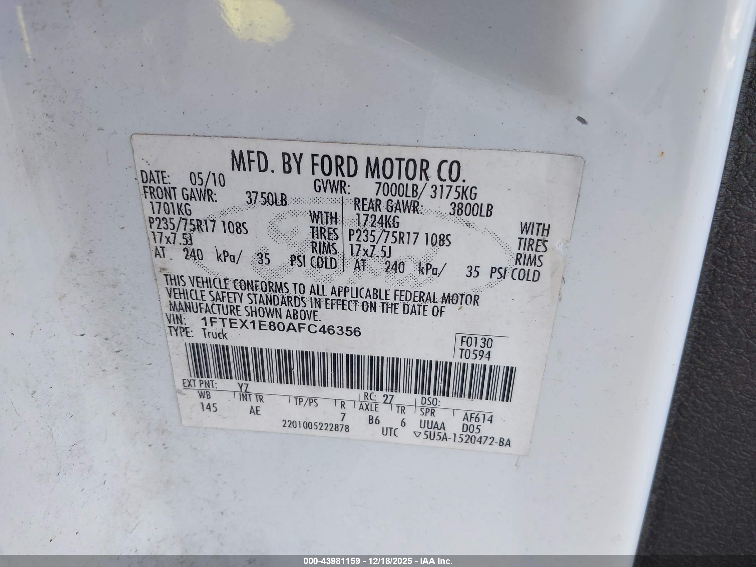 FORD F-150 image 9