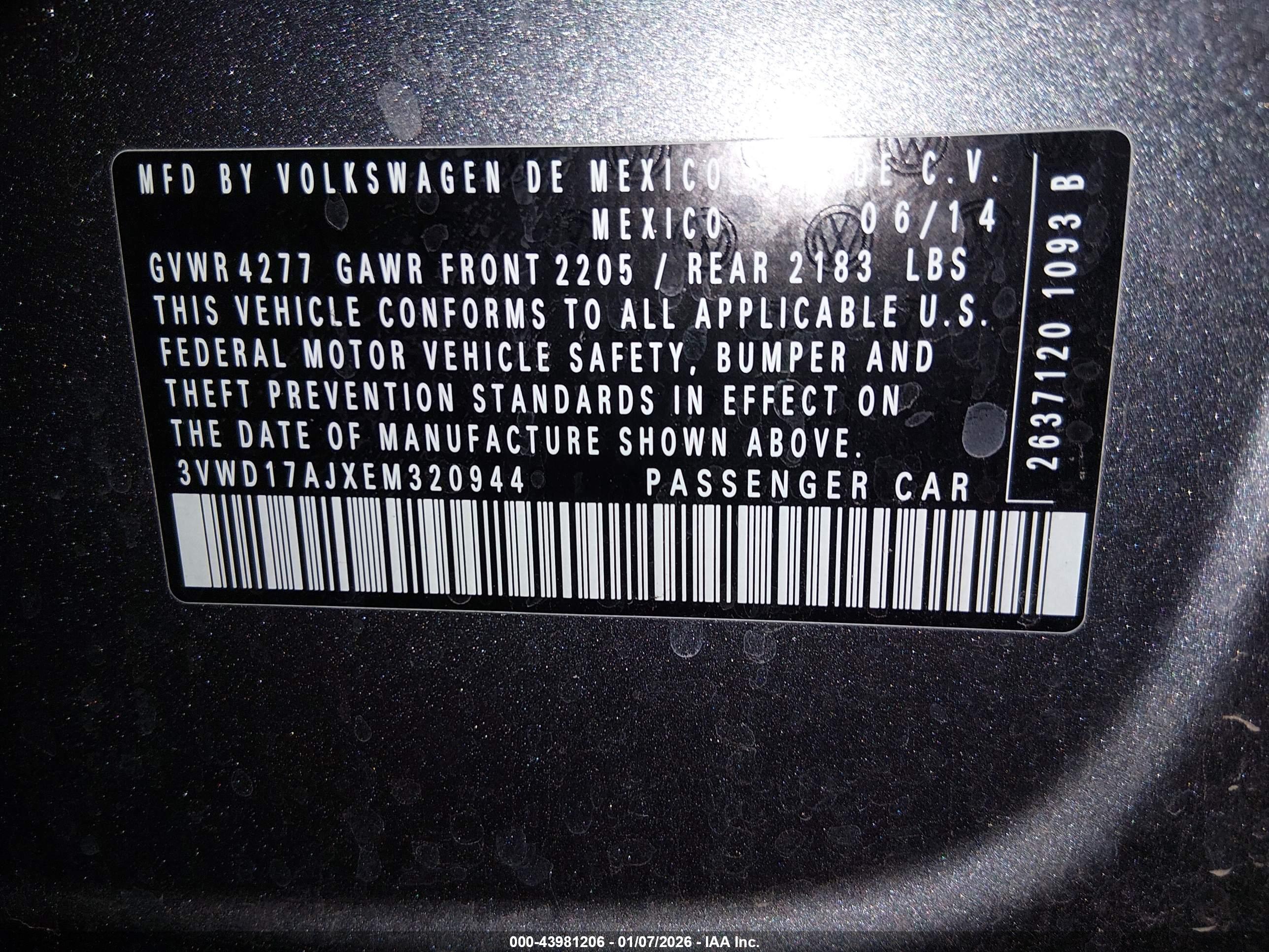 VOLKSWAGEN JETTA image 9