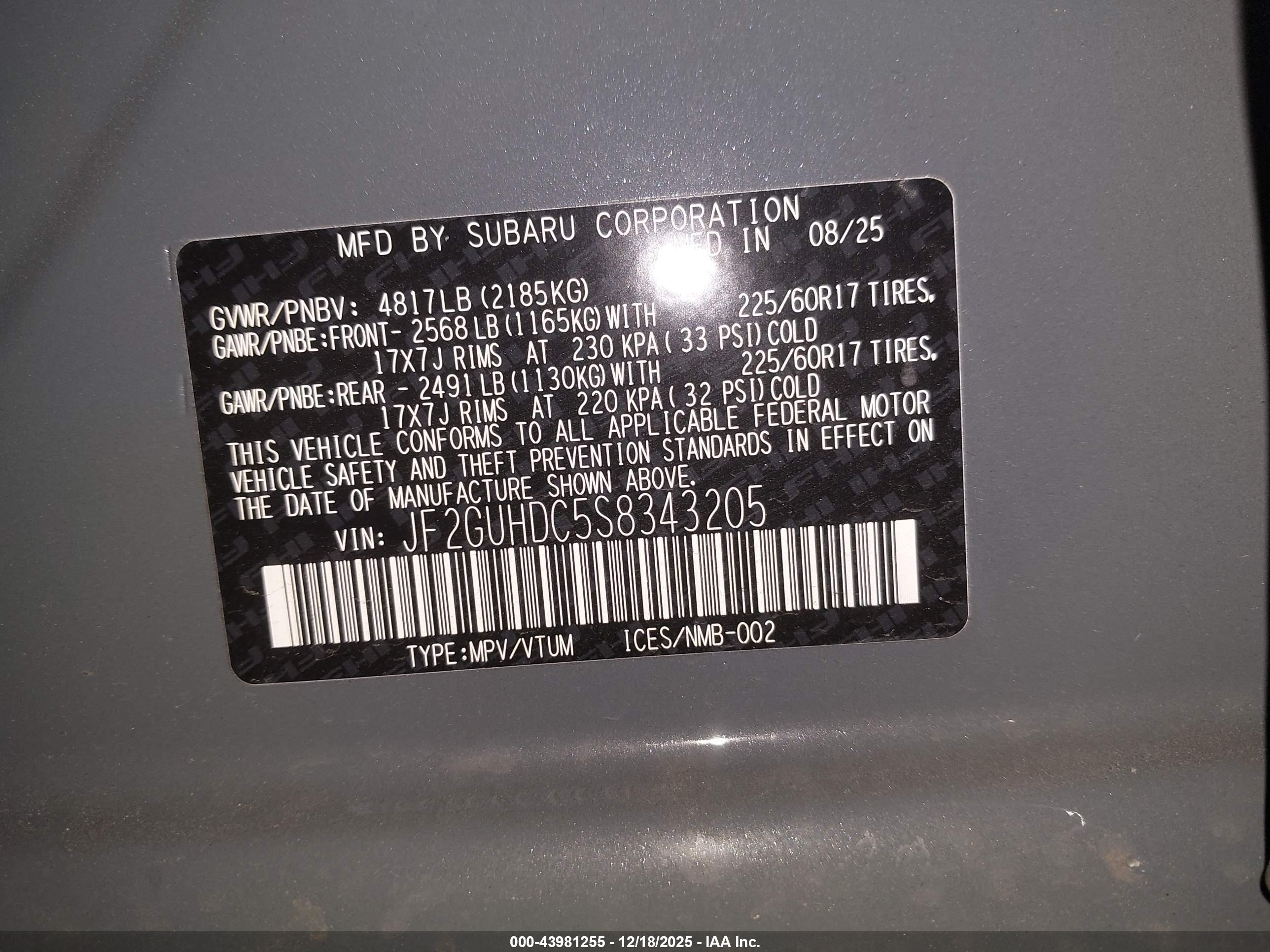 SUBARU CROSSTREK image 9