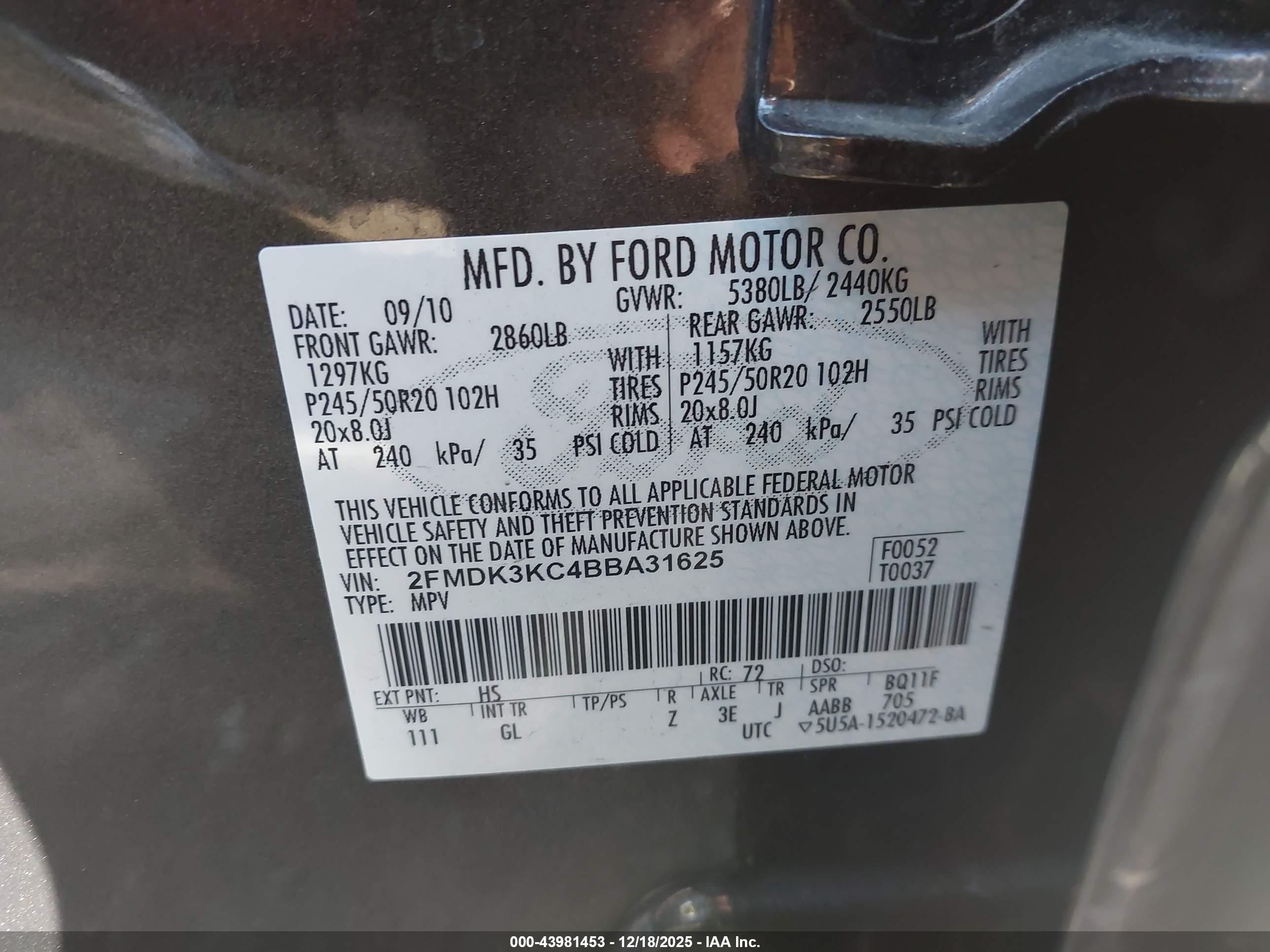 FORD EDGE image 9