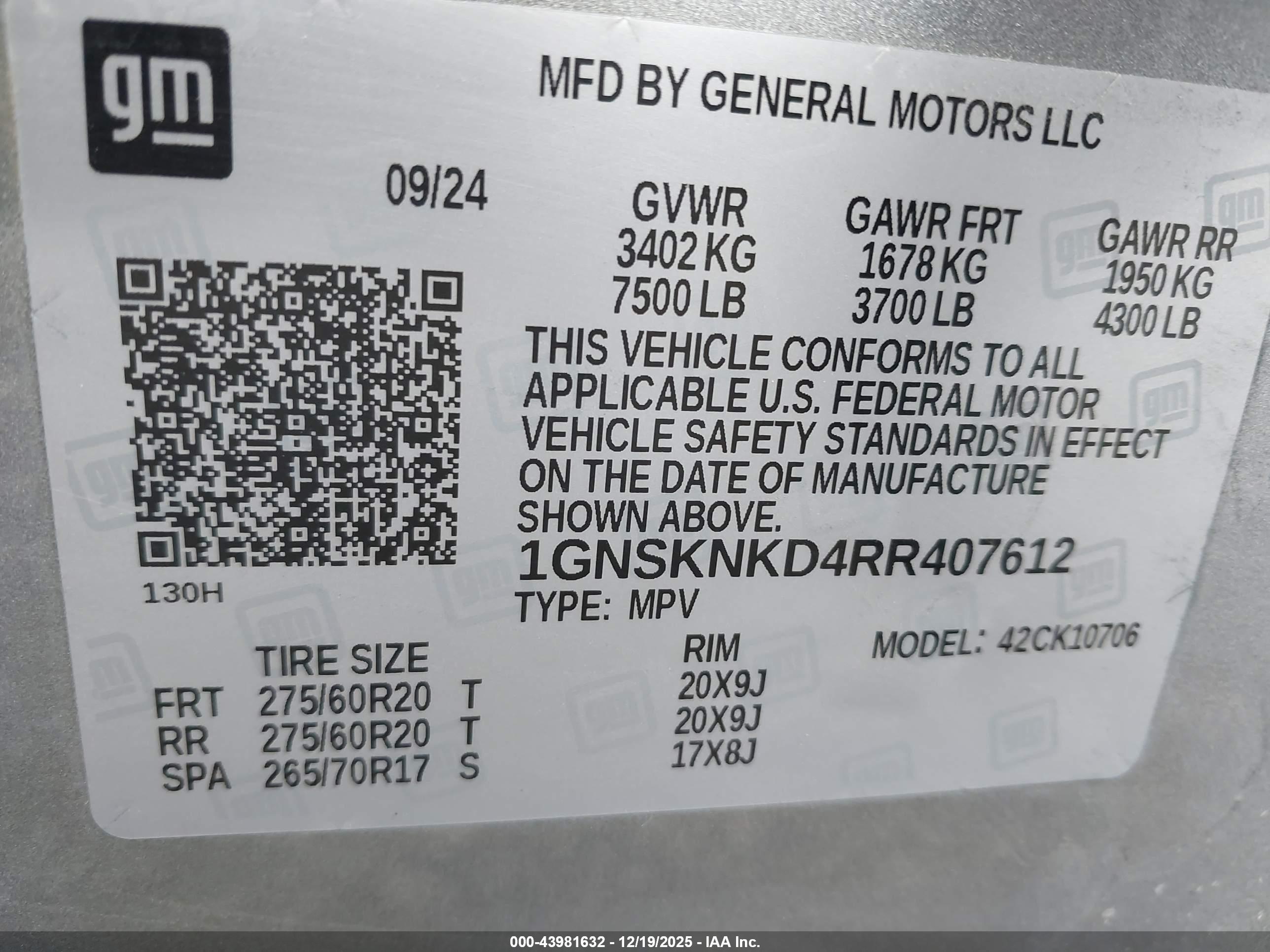 CHEVROLET TAHOE image 9