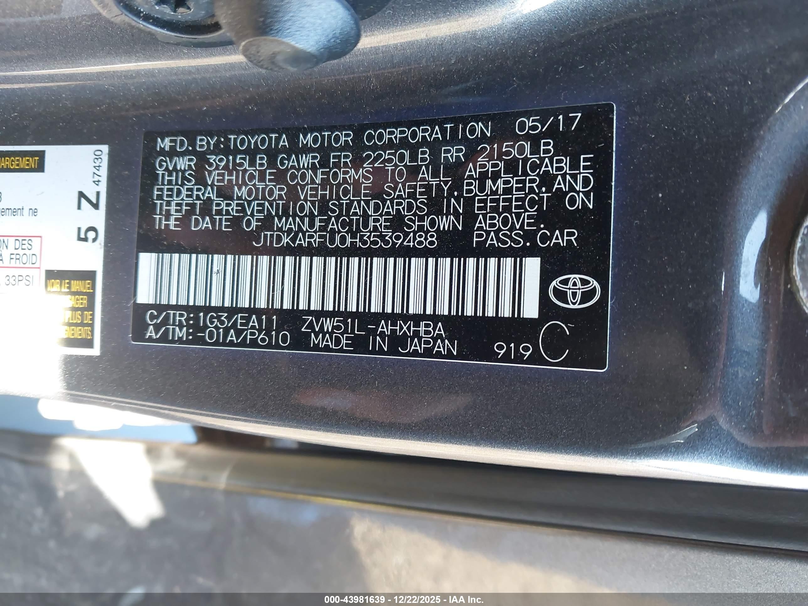 TOYOTA PRIUS image 9